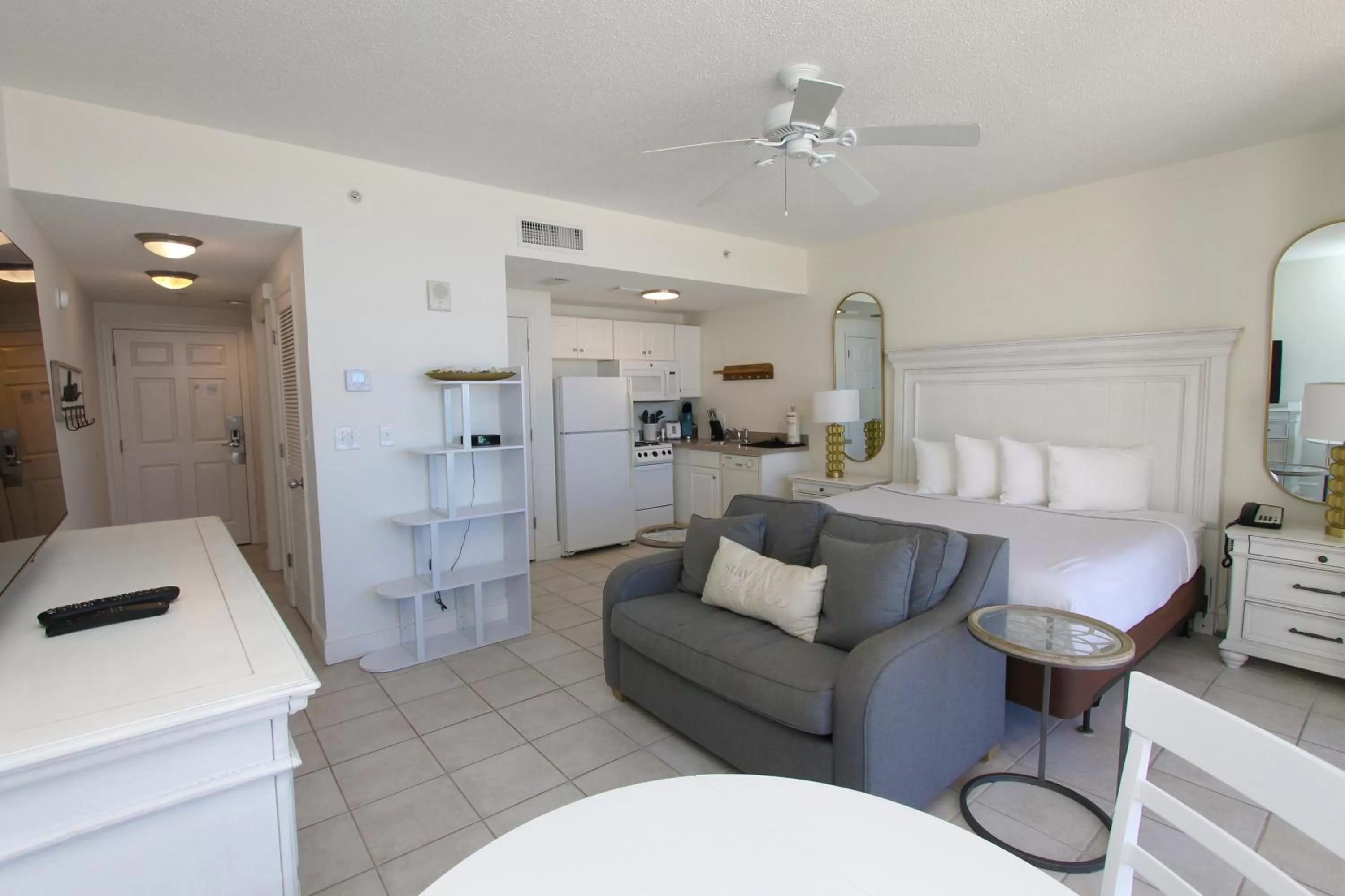 Bed, Seating Area in Majestic Beach Resort, Panama City Beach, Fl