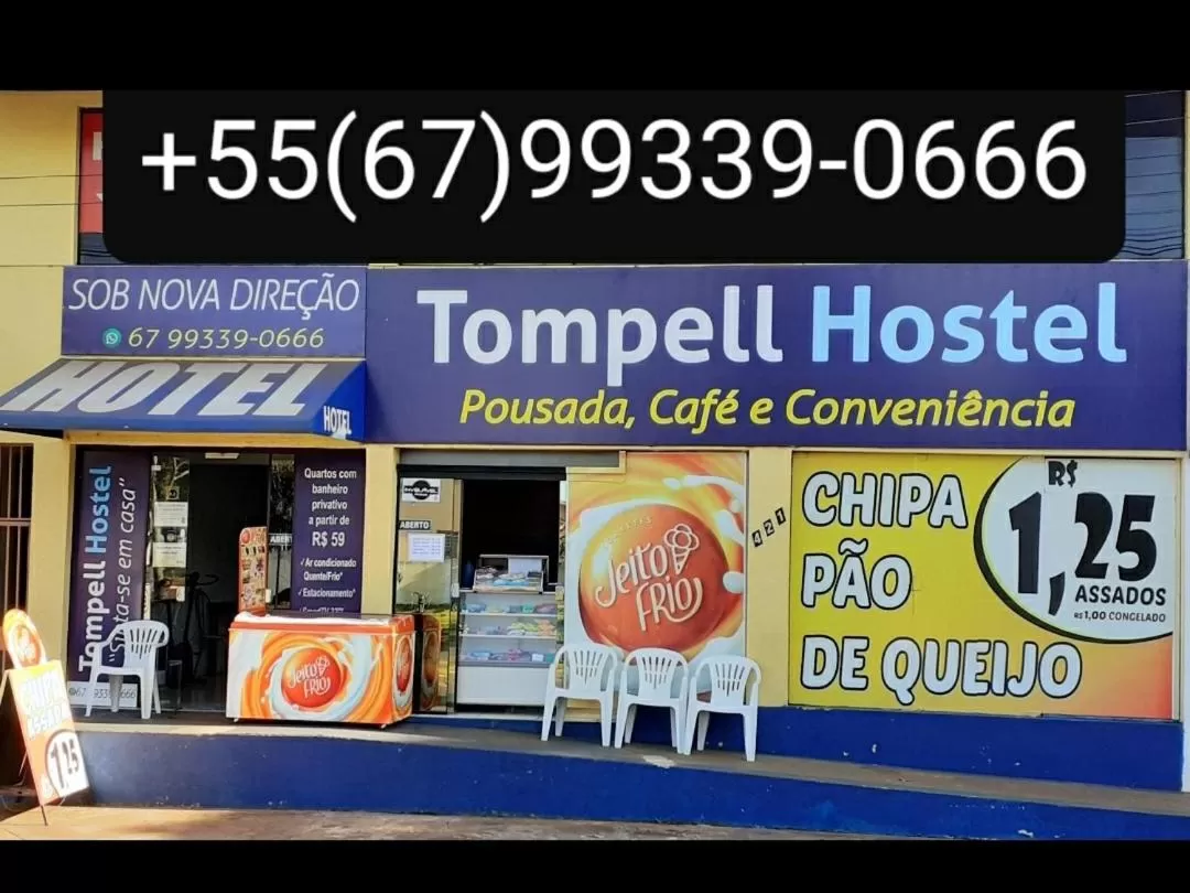 Portaria e circulação de hóspedes só até 23 horas - Reabre às 5 horas - Pousada Bem-te-vi Tompell