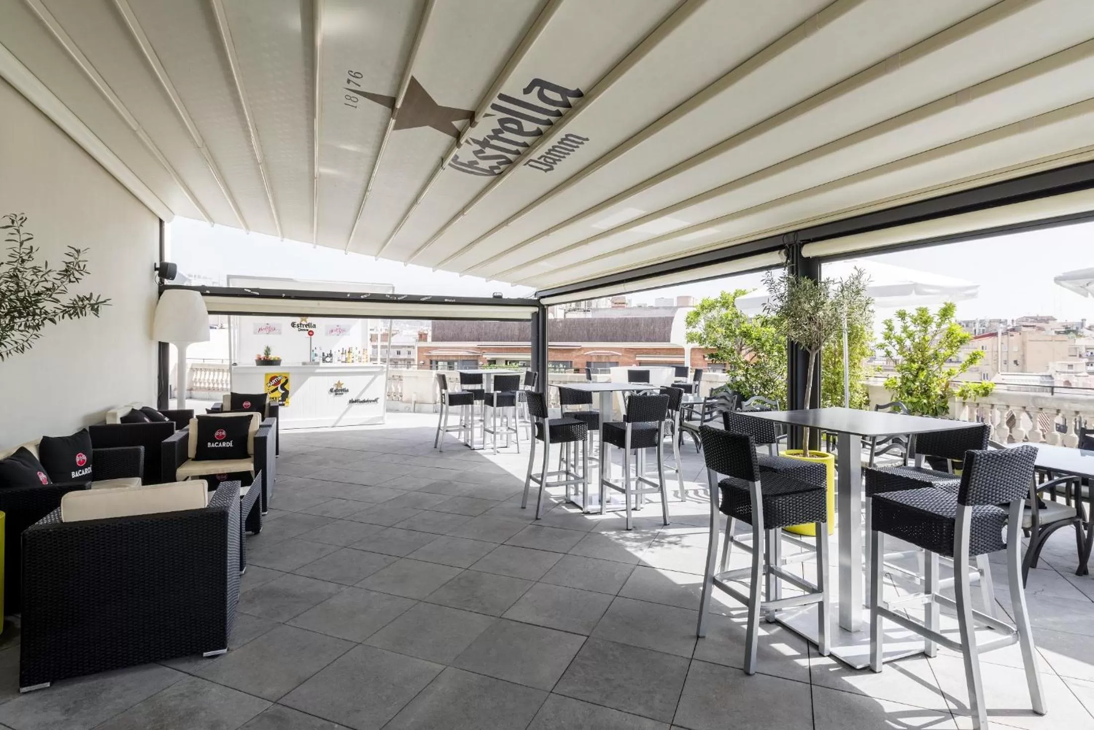 Balcony/Terrace in Hotel Barcelona Center