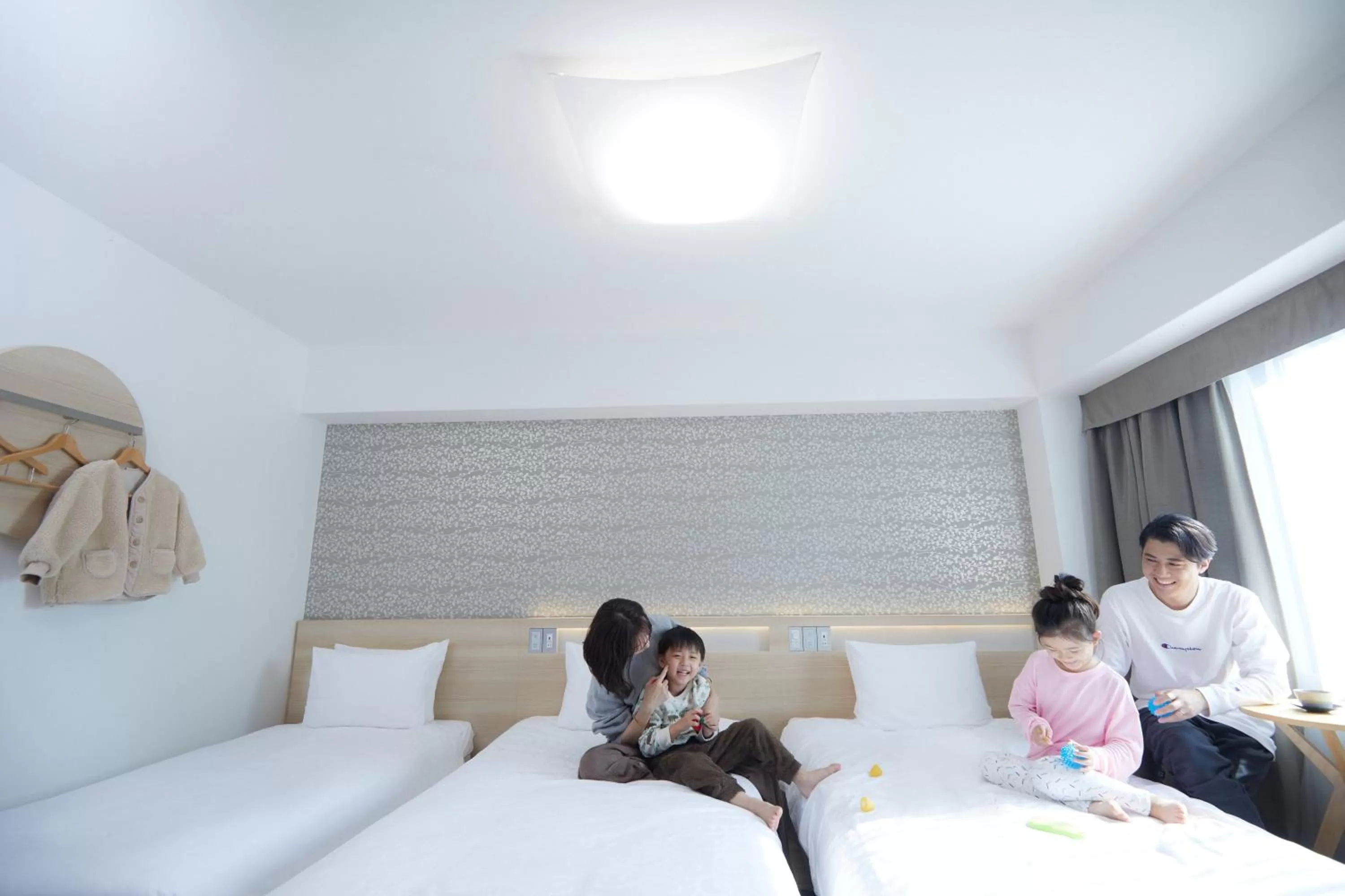 Photo of the whole room, Bed in Karaksa Hotel Osaka Namba