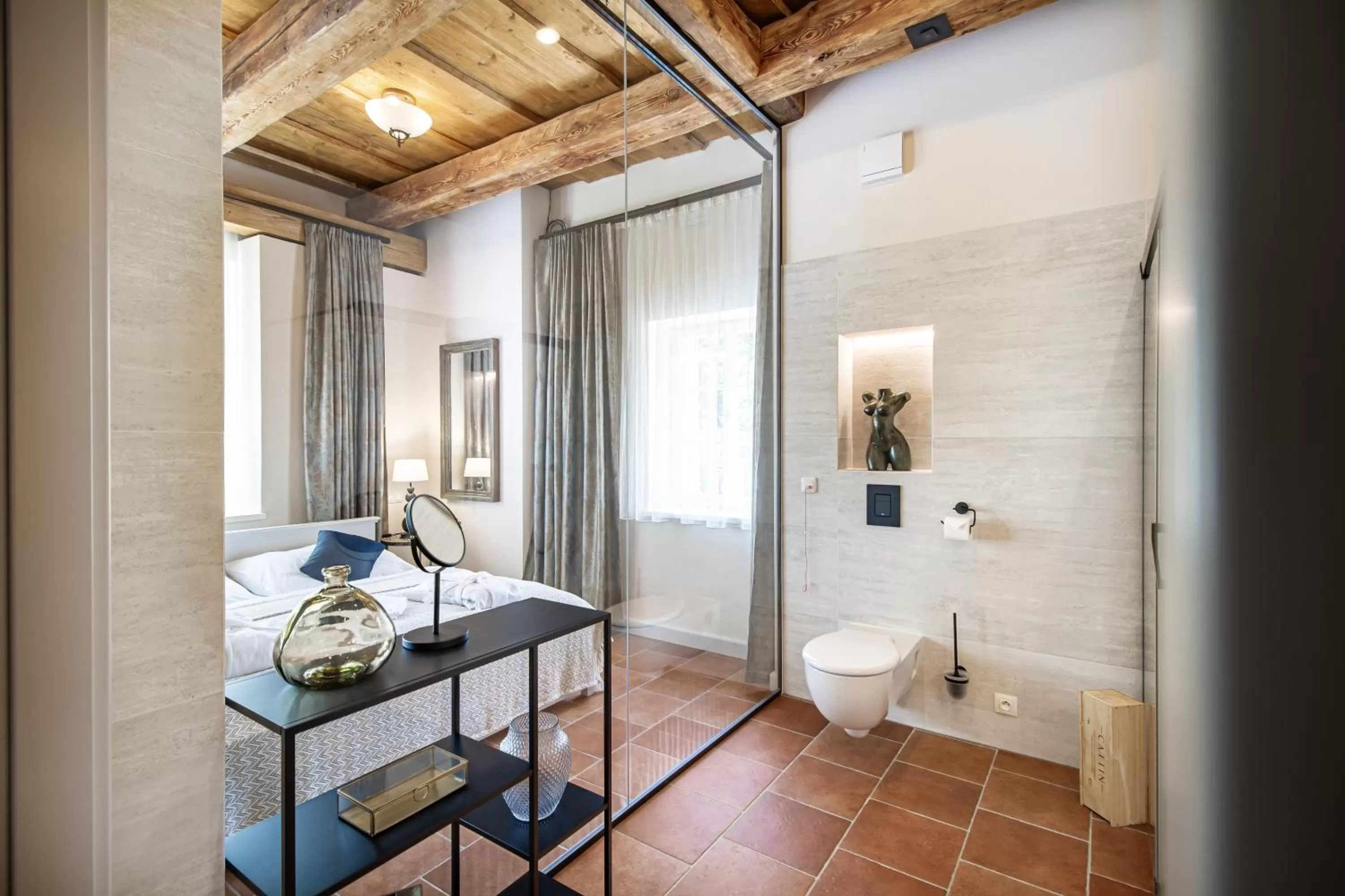 Shower in Apartmány Šupina