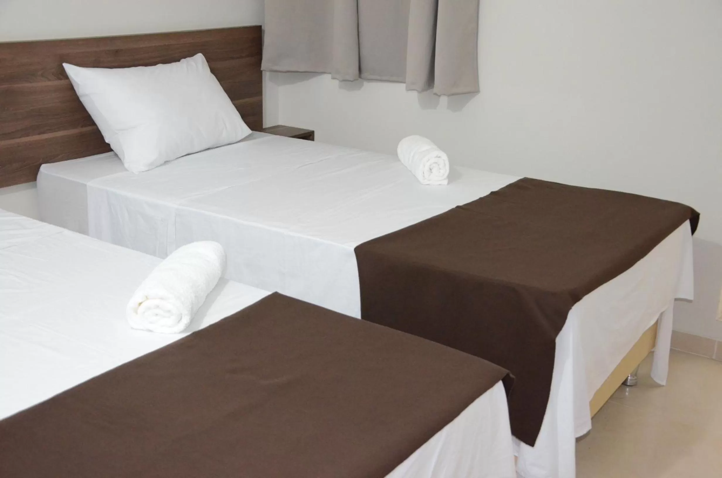 Bed in Hotel Sur Brasil