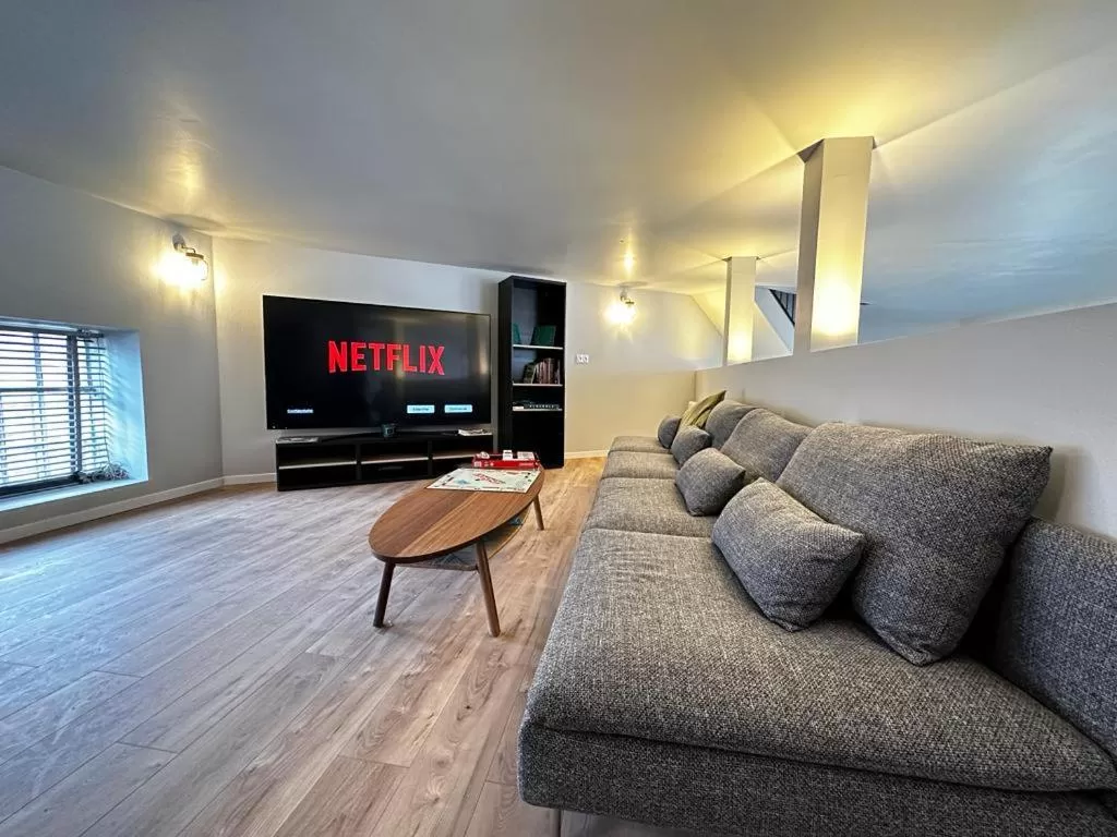 Communal lounge/ TV room in "Silk & Suites" City Center