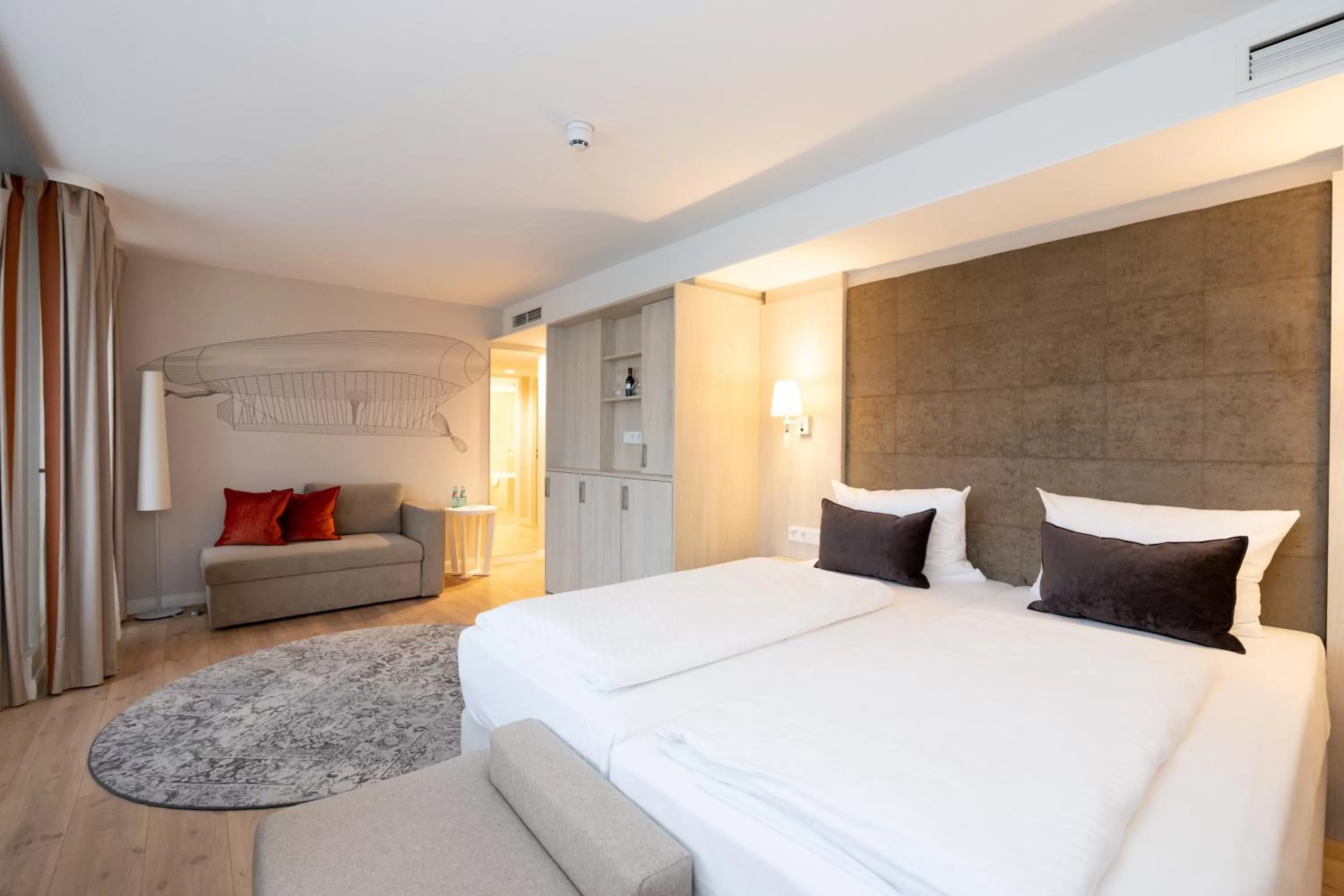 Bed in Kongresshotel Potsdam am Templiner See