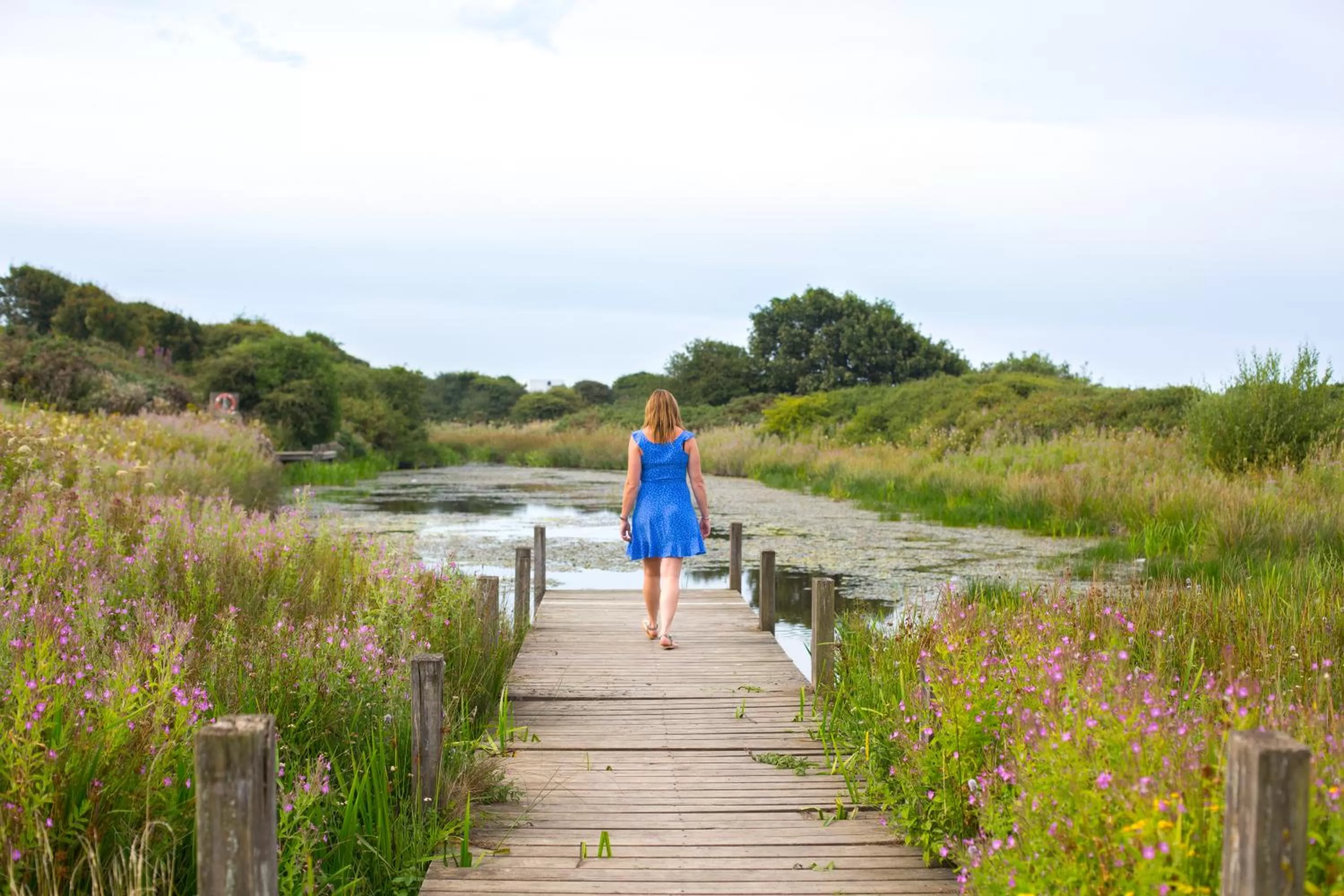 Lake view in The Bay Filey Holiday Village