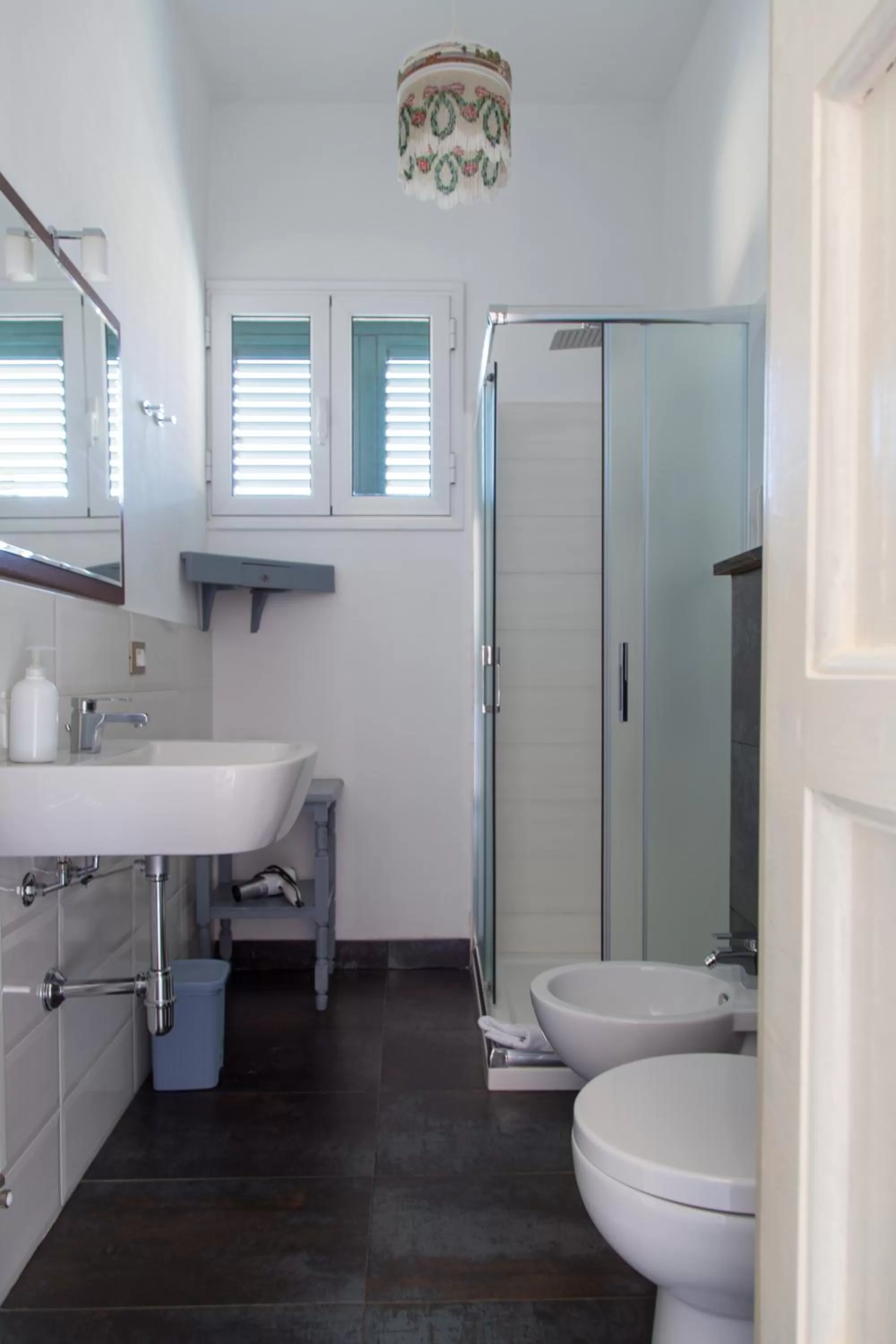 Shower in B&B Giardino Di Pietra