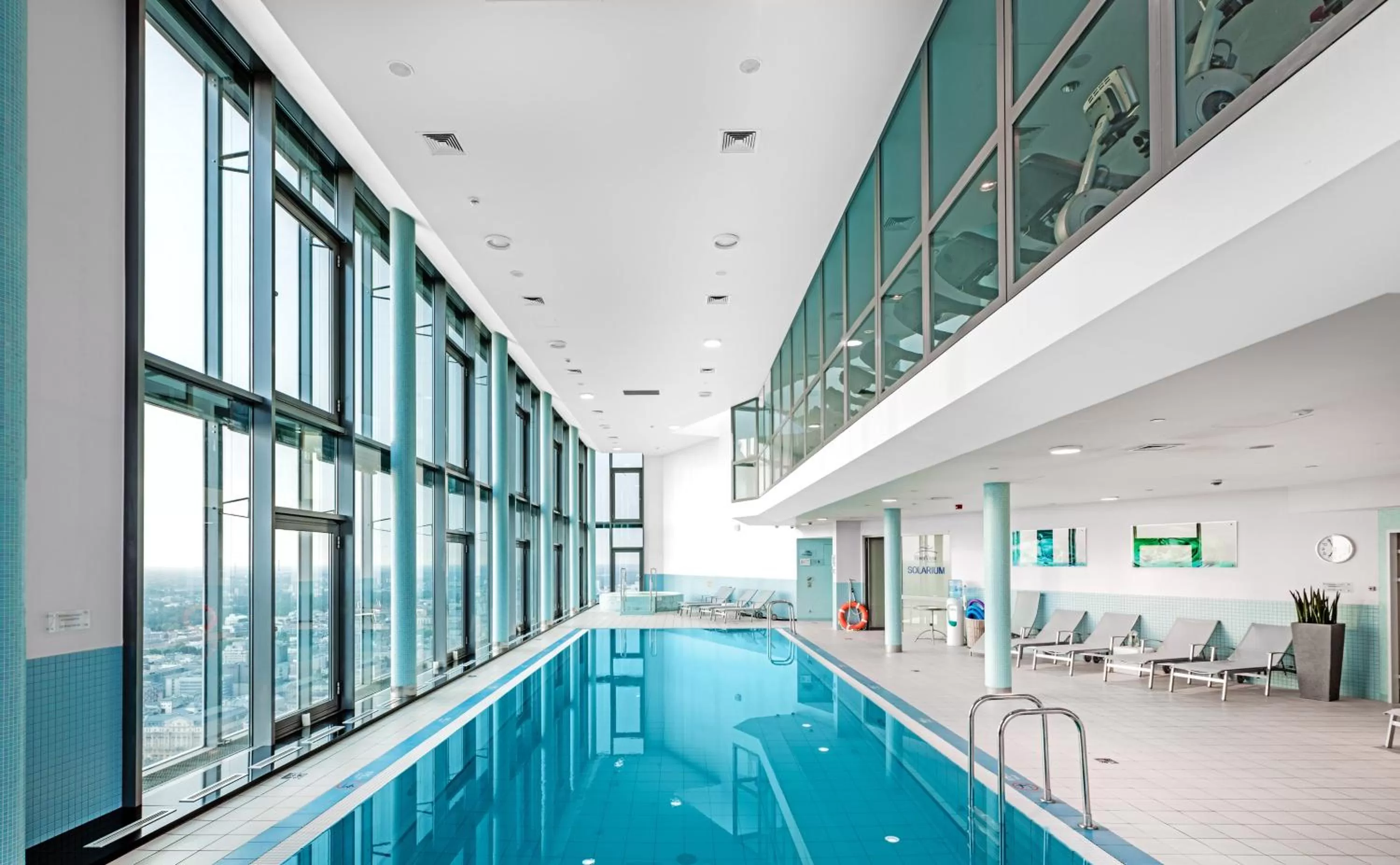 Swimming pool in InterContinental Warszawa by IHG