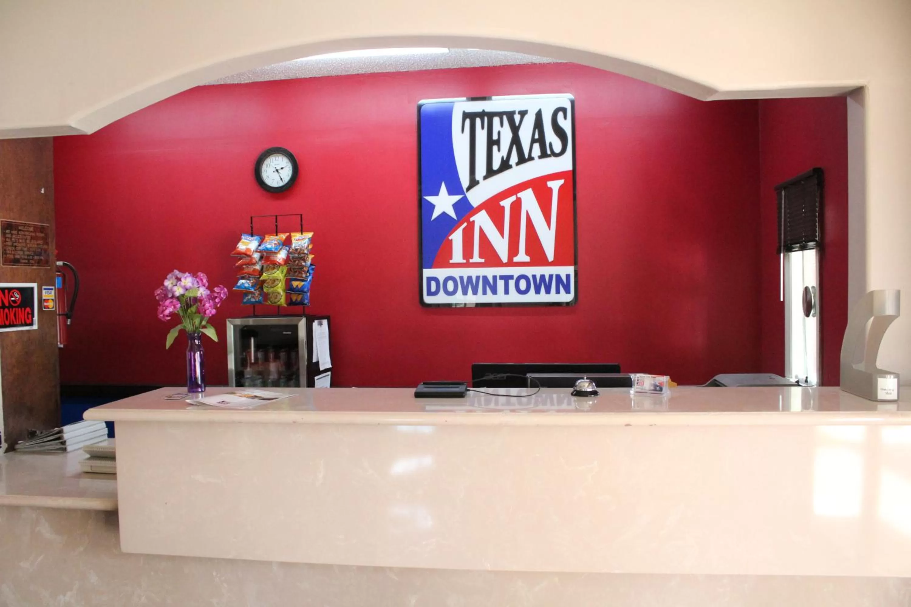 Lobby or reception in Texas Inn Downtown McAllen