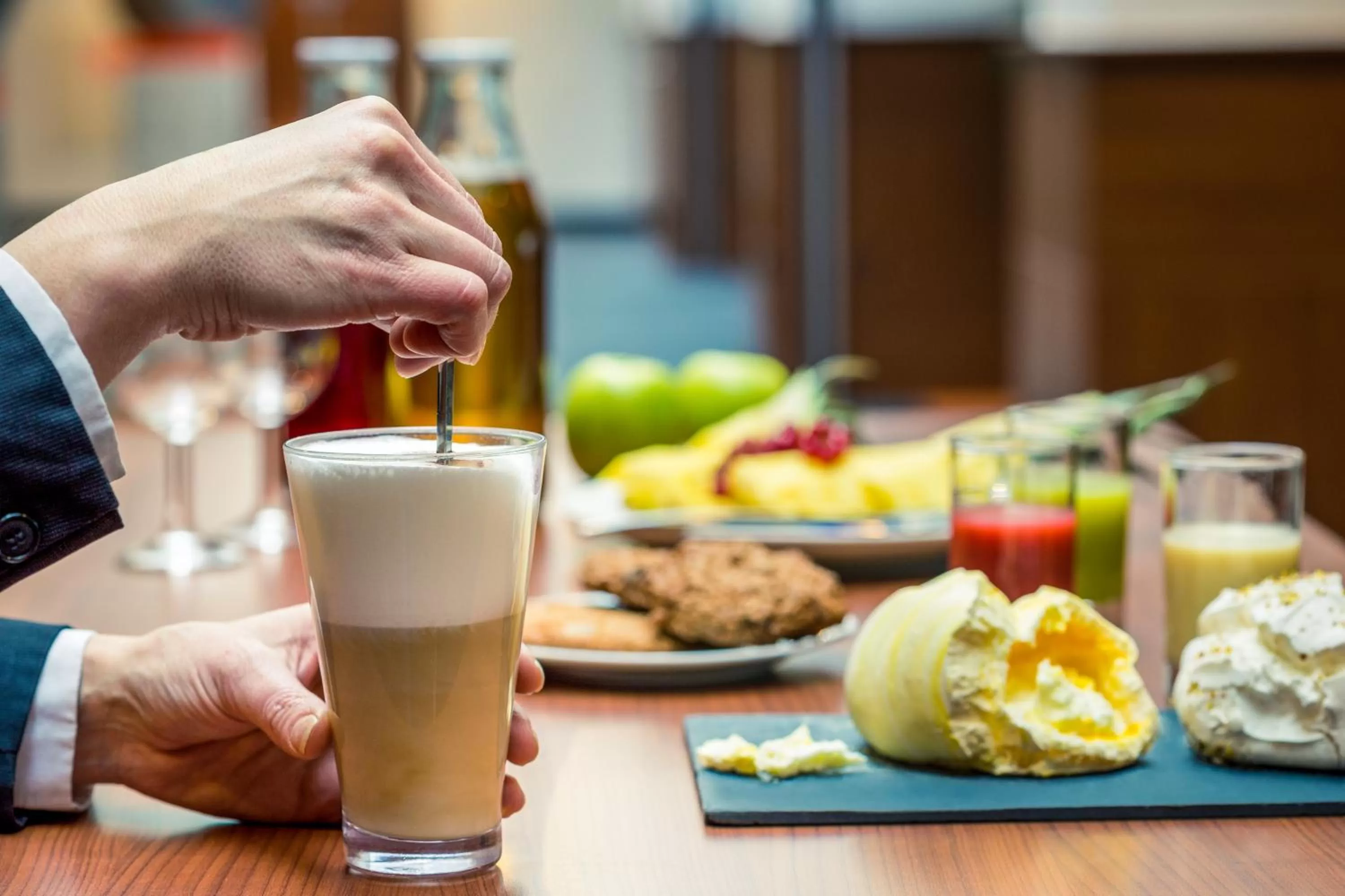 Food close-up in Mercure Amsterdam City Hotel