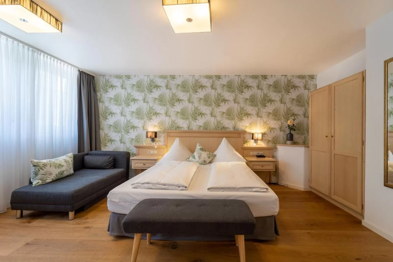 Bed in Hotel Württemberger Hof