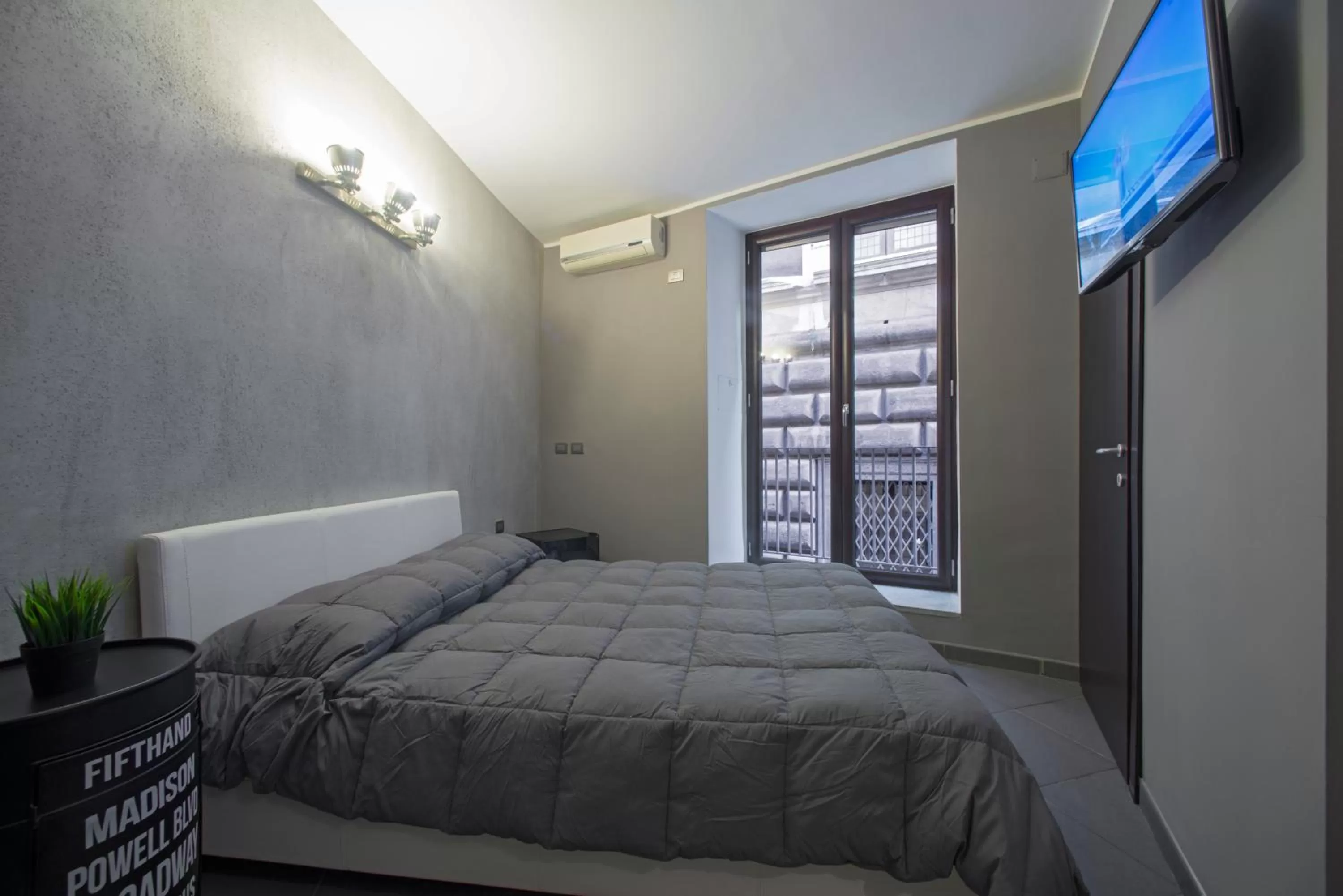 Bedroom, Bed in Il Taschino Suite