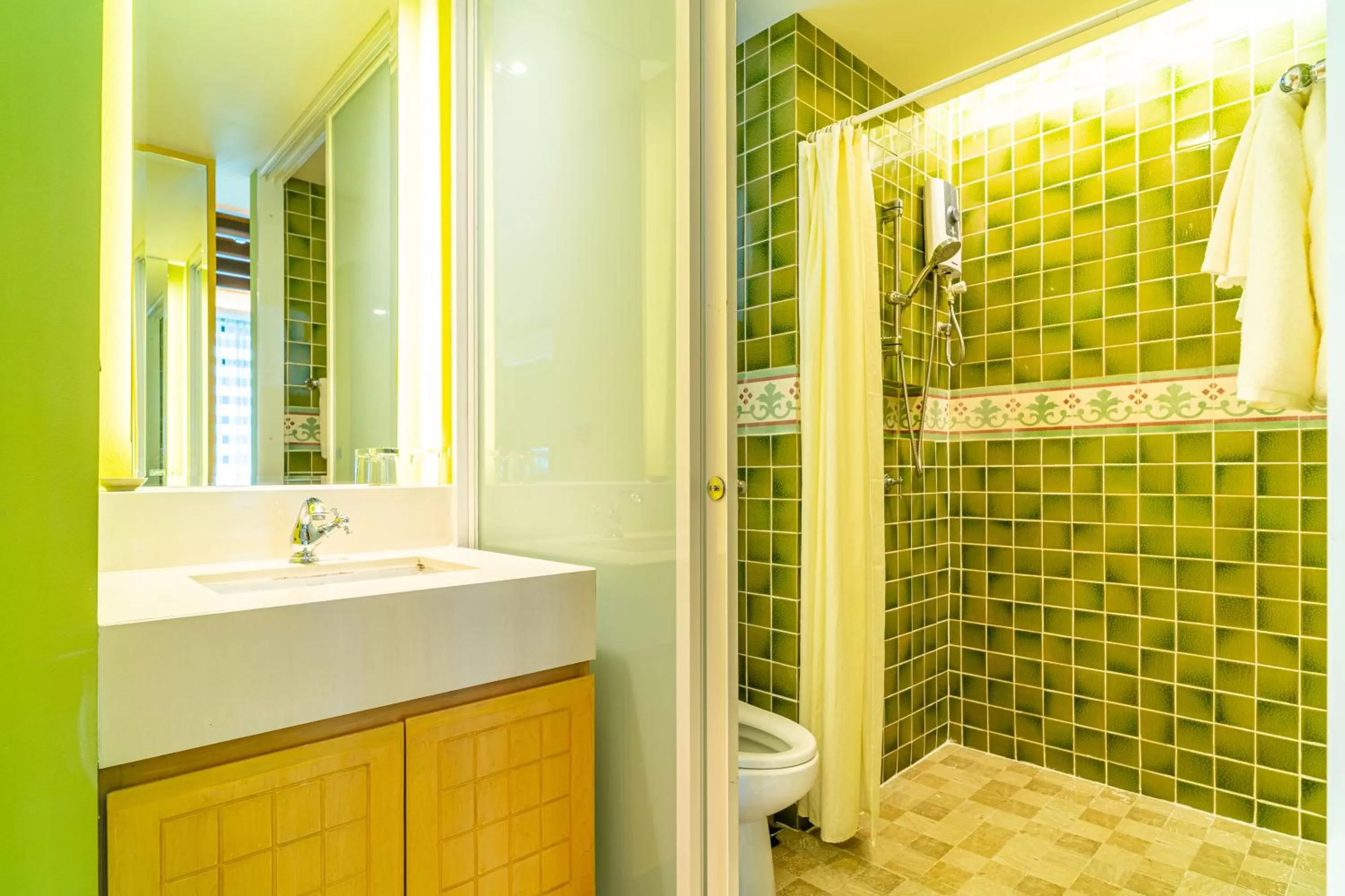 Bathroom in Amber Boutique Silom