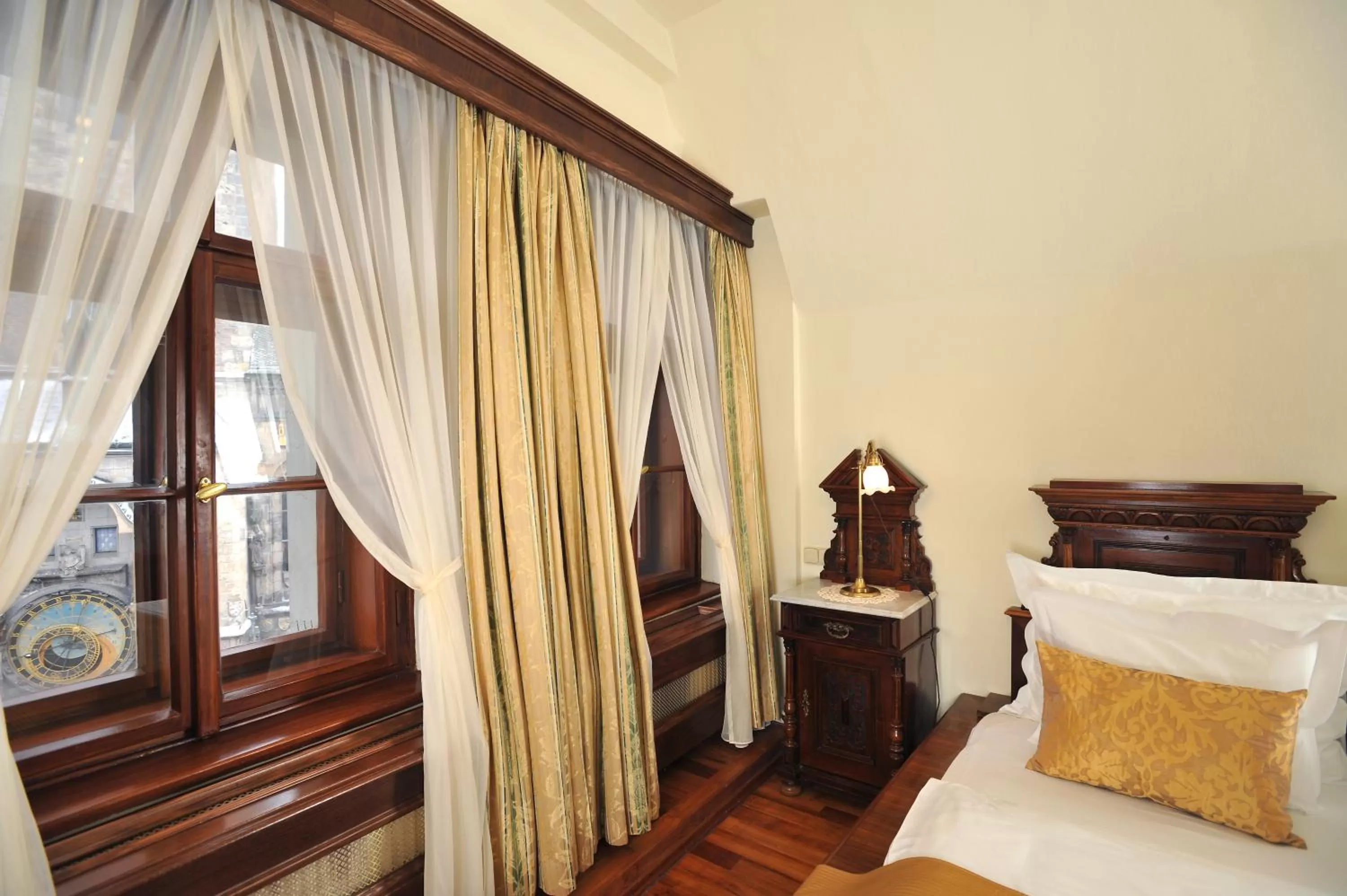 Bed in Grand Hotel Praha