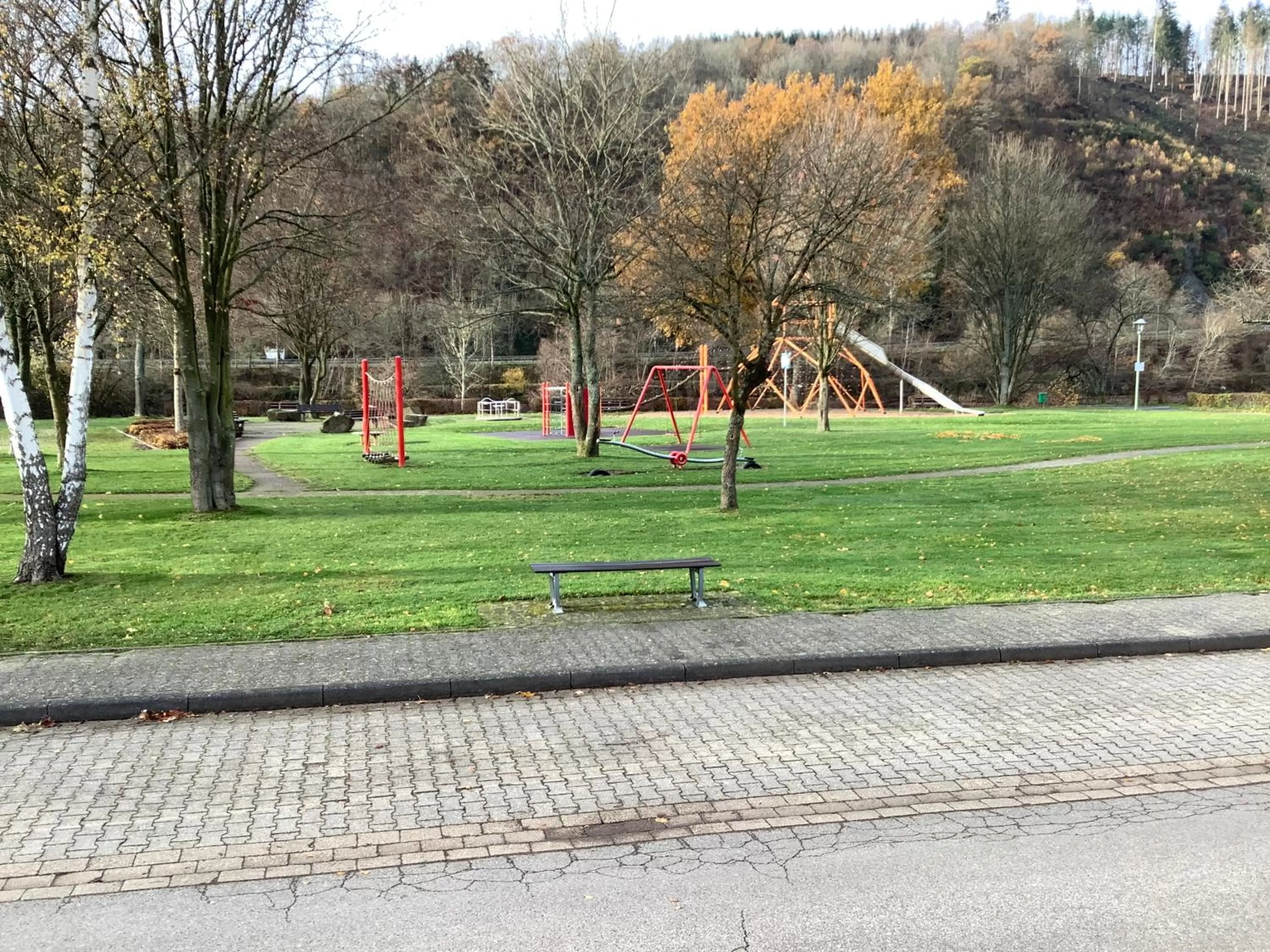Children play ground in Am Obersee Hotel