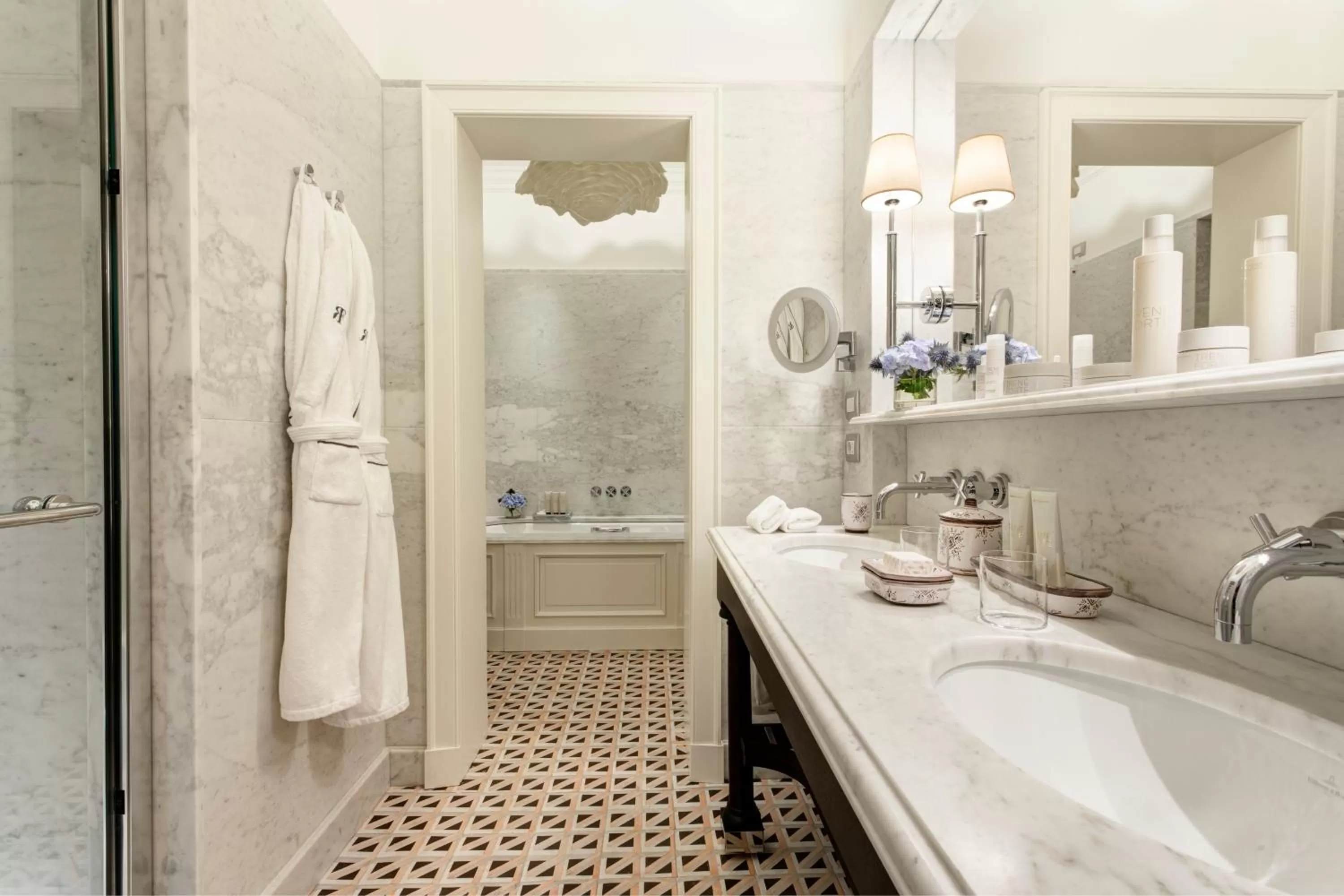 Bathroom in Rocco Forte Villa Igiea