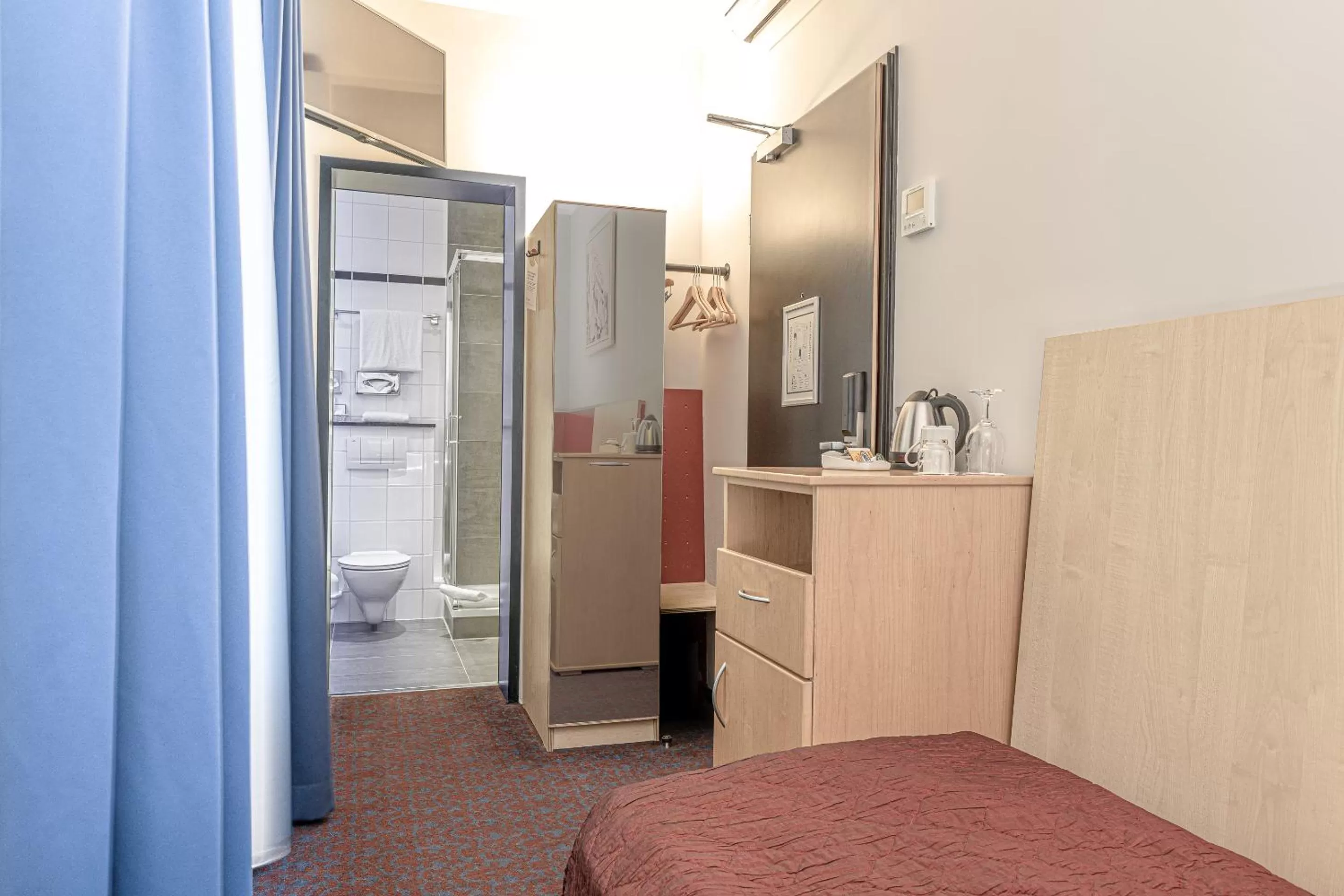 Bed in Ramada by Wyndham Frankfurt Central Station