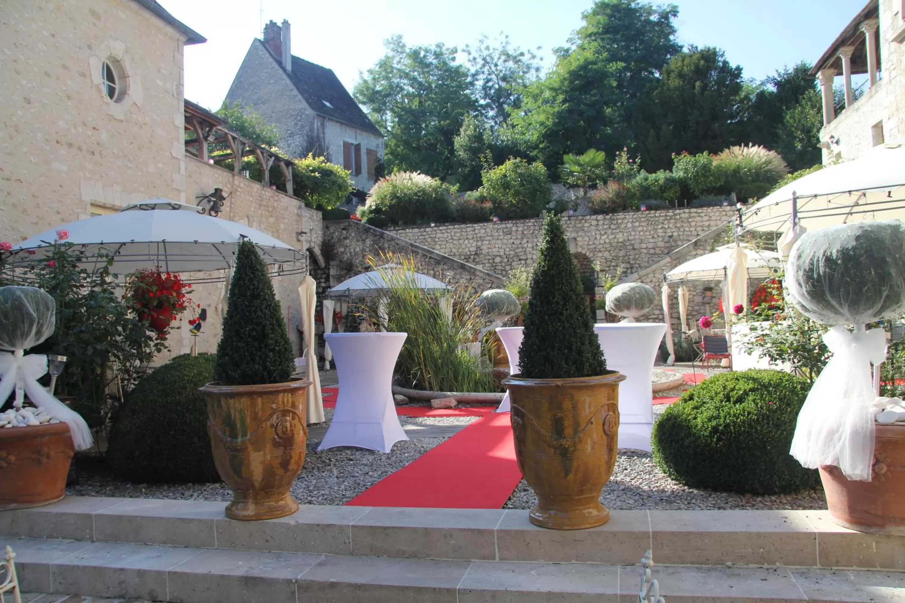 Garden in Demeure des Vieux Bains