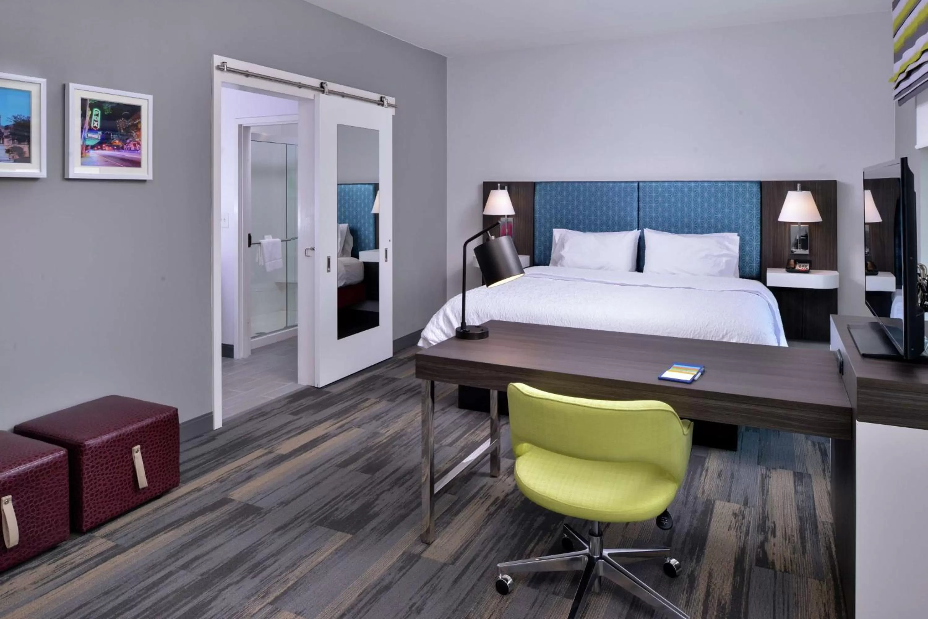 Bedroom, Bed in Hampton Inn & Suites Atlanta/Marietta