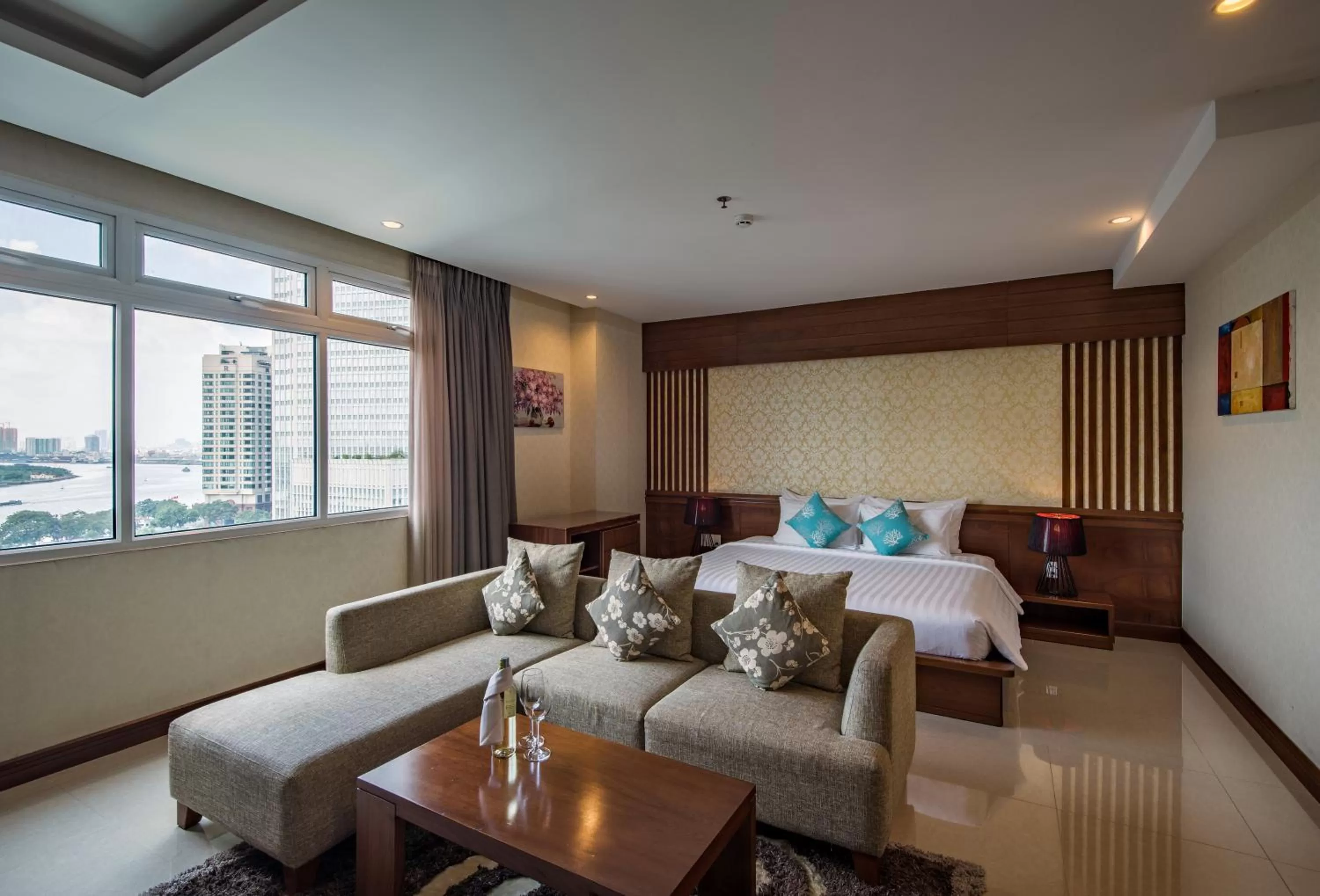 Photo of the whole room in Aquari Hotel