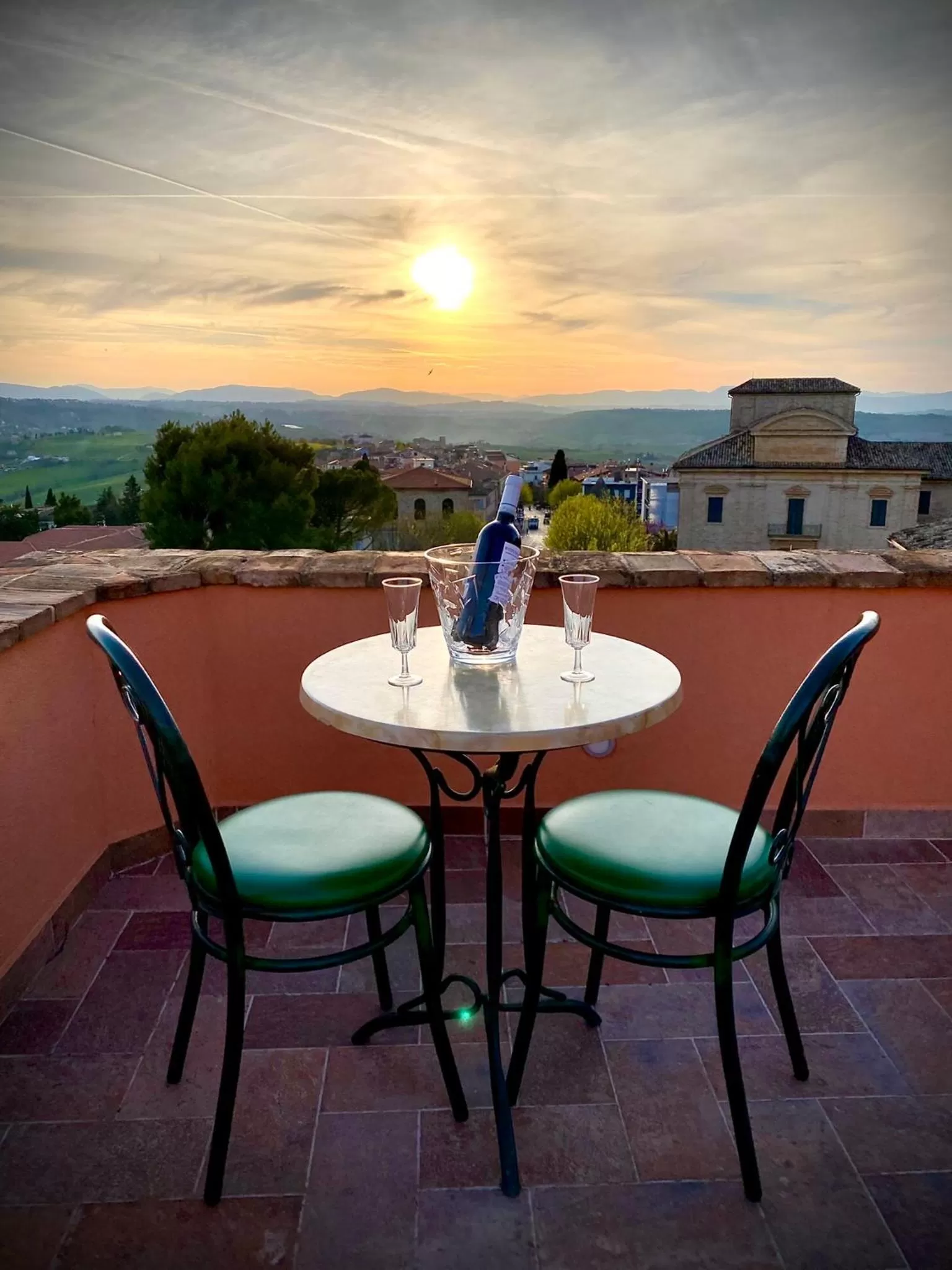 Balcony/Terrace in B&B Terrazza Sul Borgo