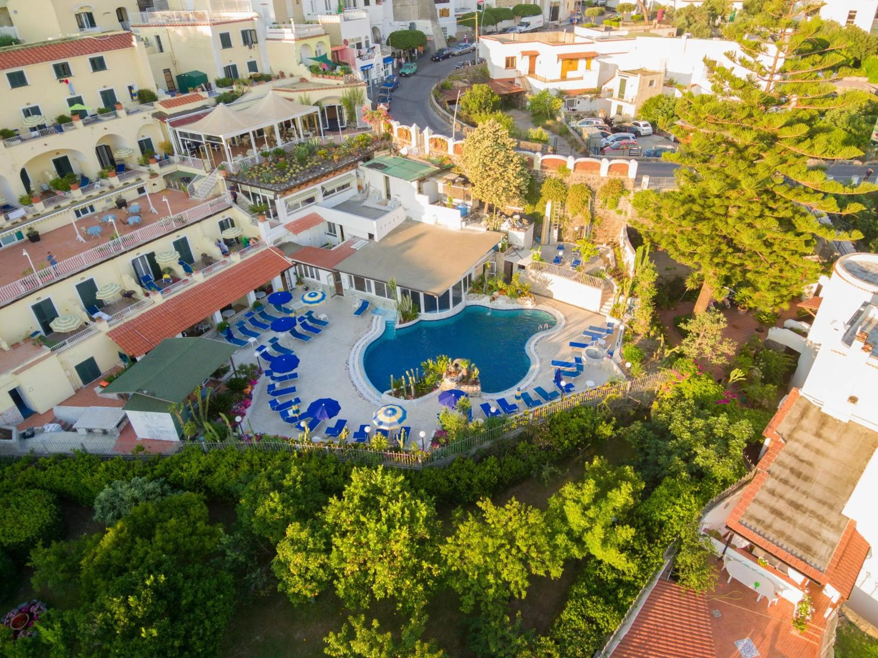 Bird's eye view in Hotel Terme Saint Raphael