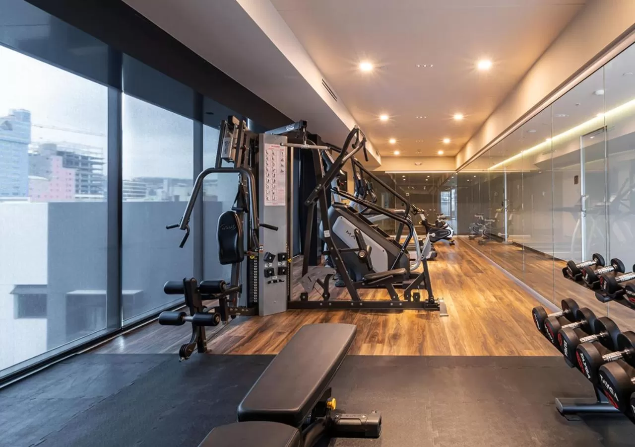 Fitness centre/facilities in Hotel Real del Rio