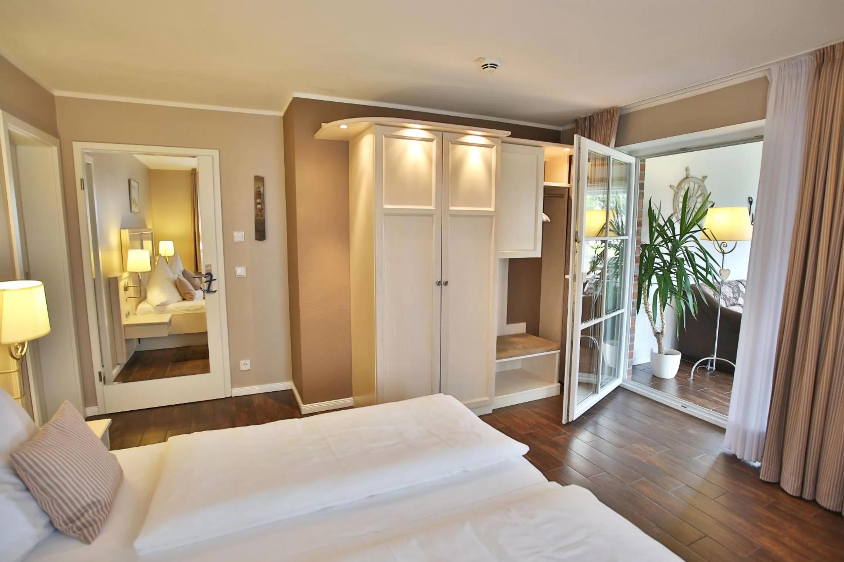 Bedroom in Anker's Hörn - Hotel & Restaurant auf der Hallig Langeness