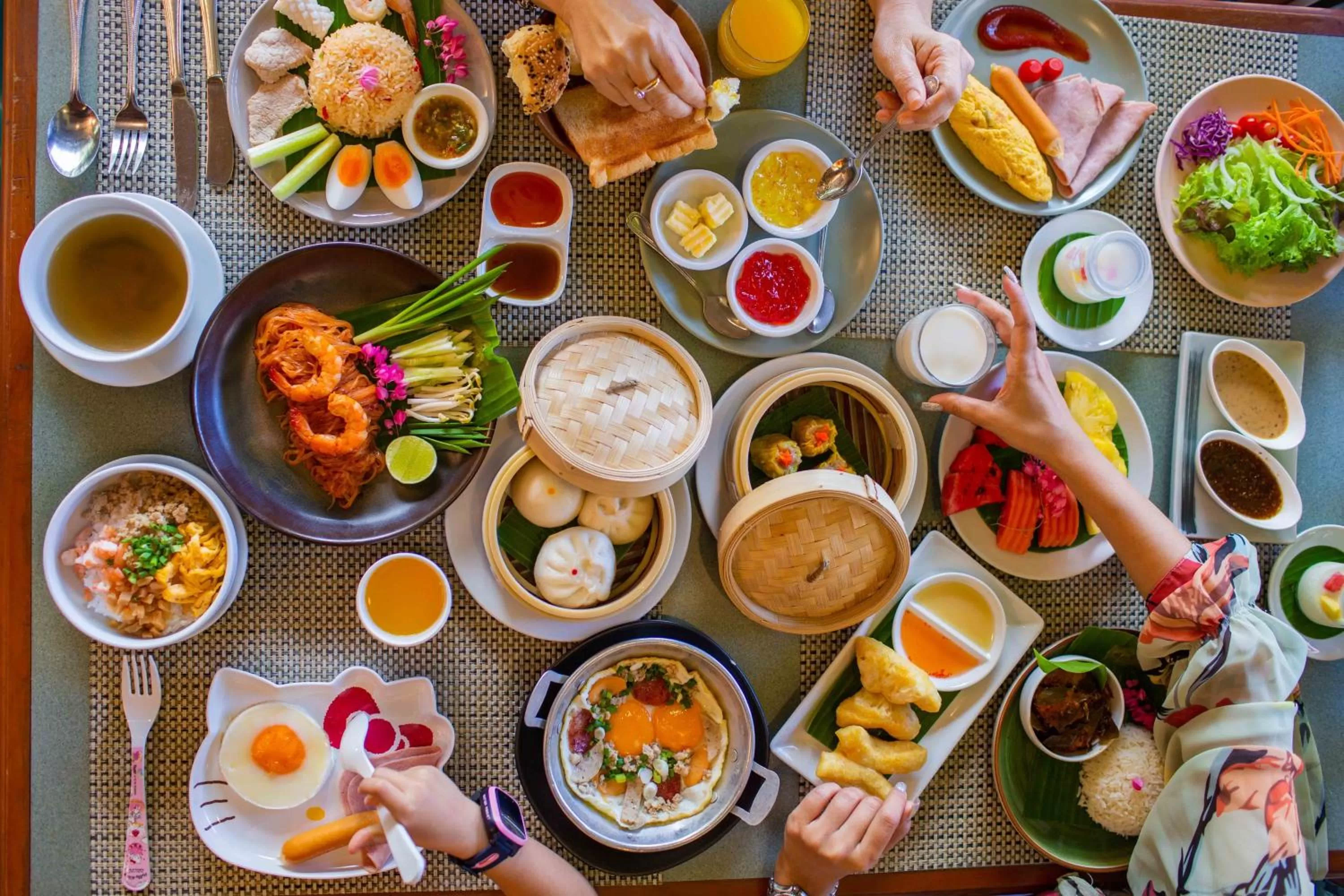 Breakfast in Maneechan Resort - SHA Extra Plus