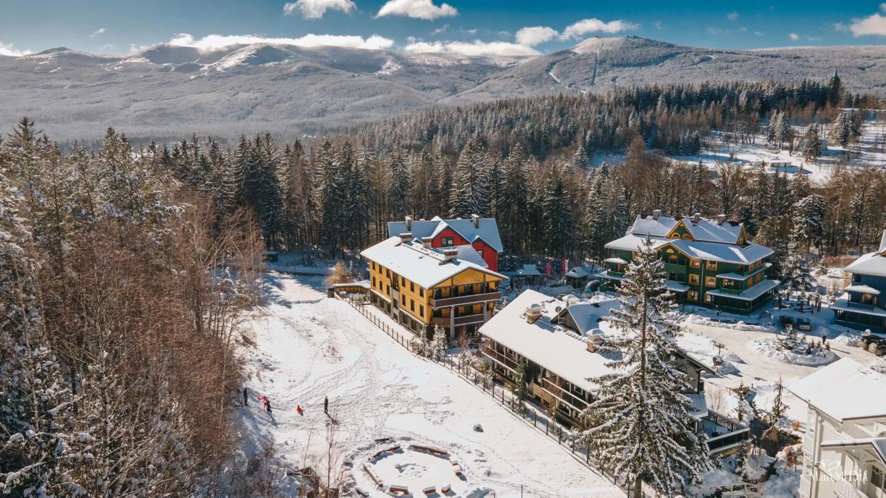 Bird's eye view in Norweska Dolina Family&Pet-friendly Resort