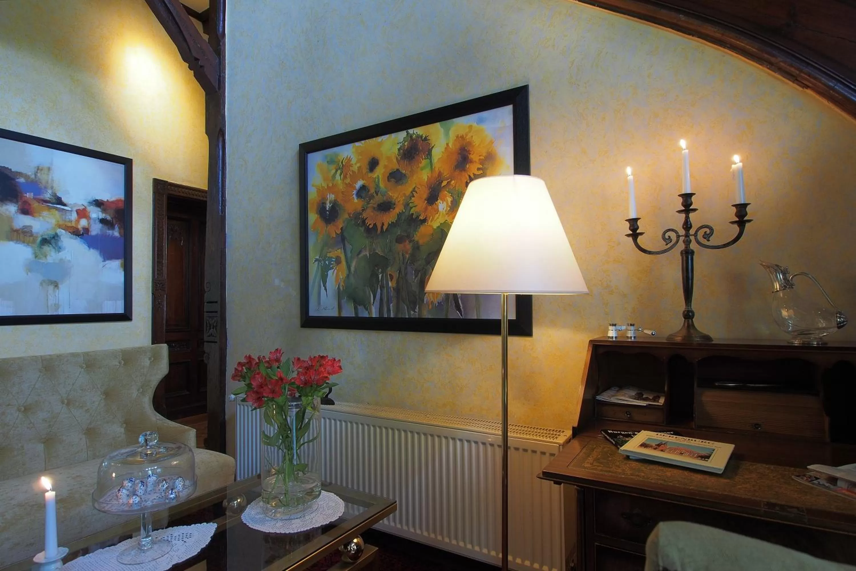 Decorative detail in Hotel Schlossvilla Derenburg