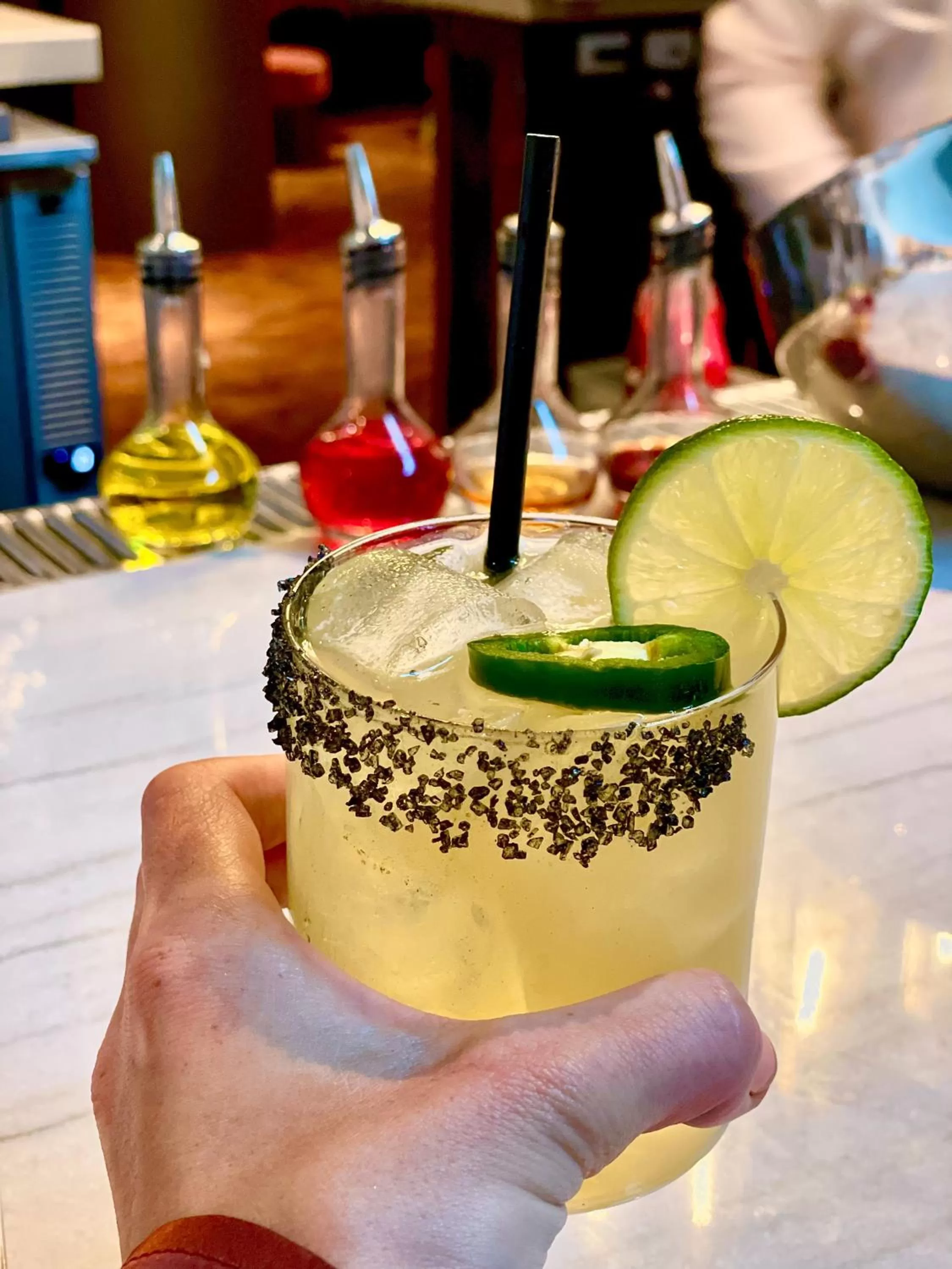 Drinks in Hotel Contessa - Suites on the Riverwalk