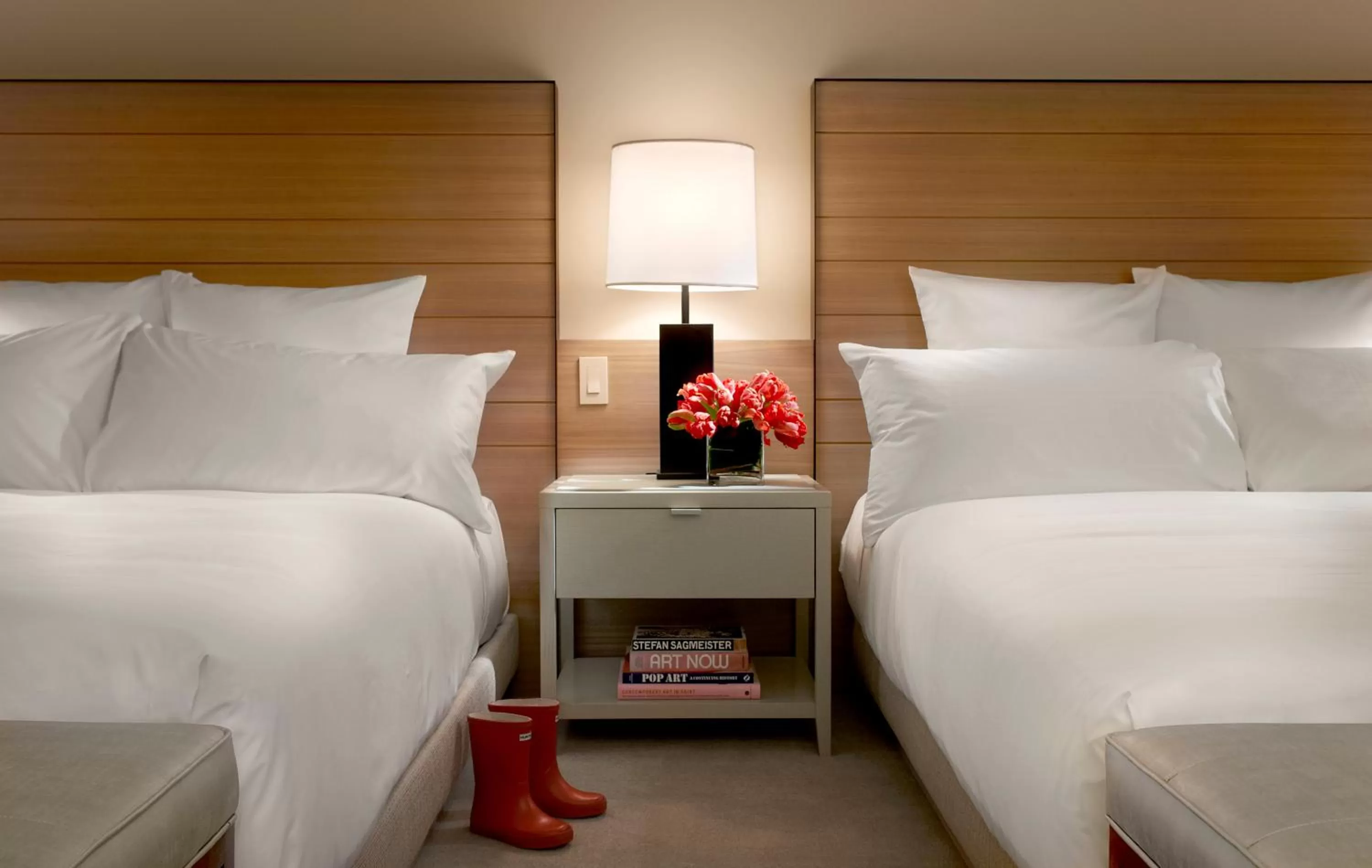 Bedroom, Bed in 21c Museum Hotel Cincinnati