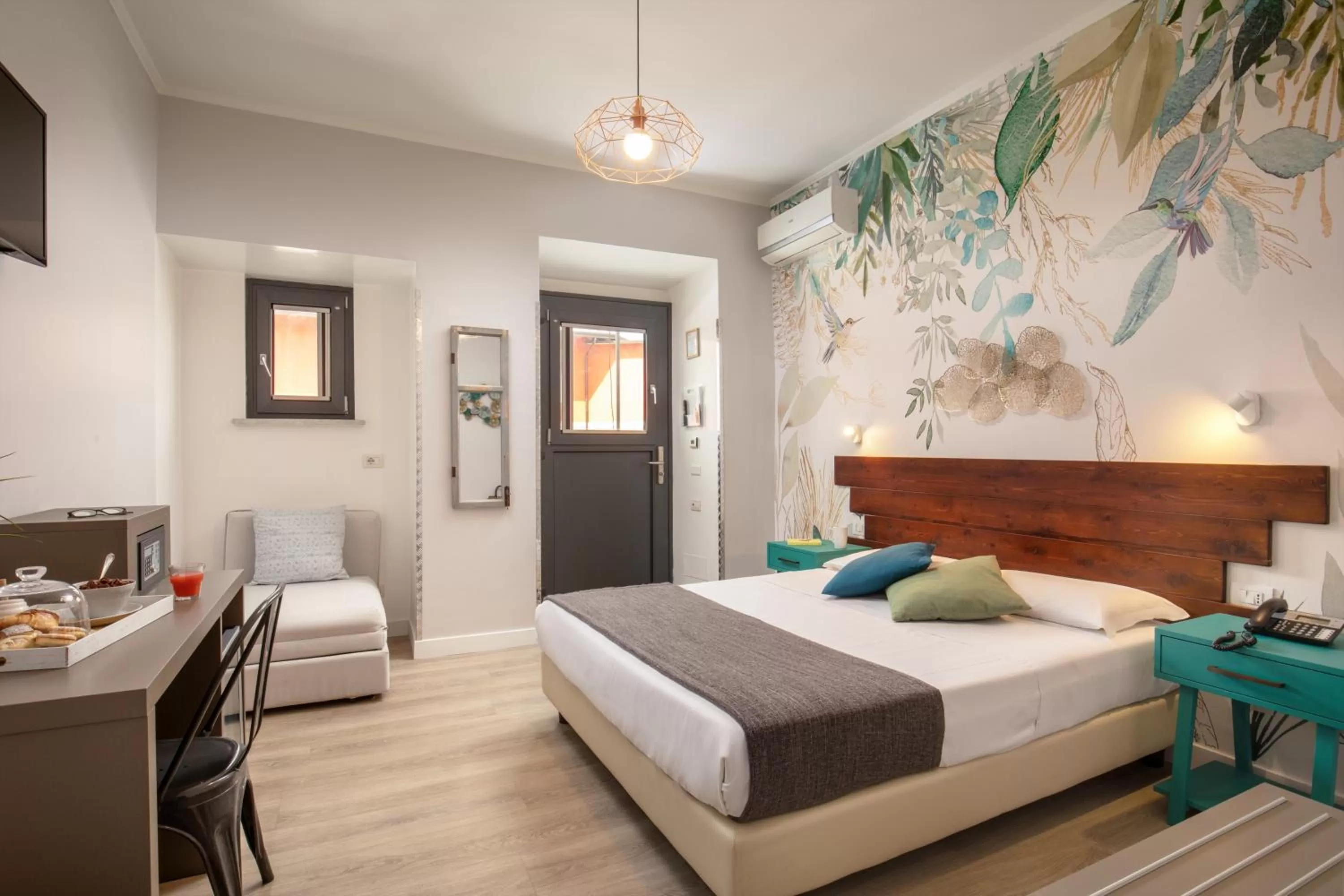 Bed in Urban Garden Hotel