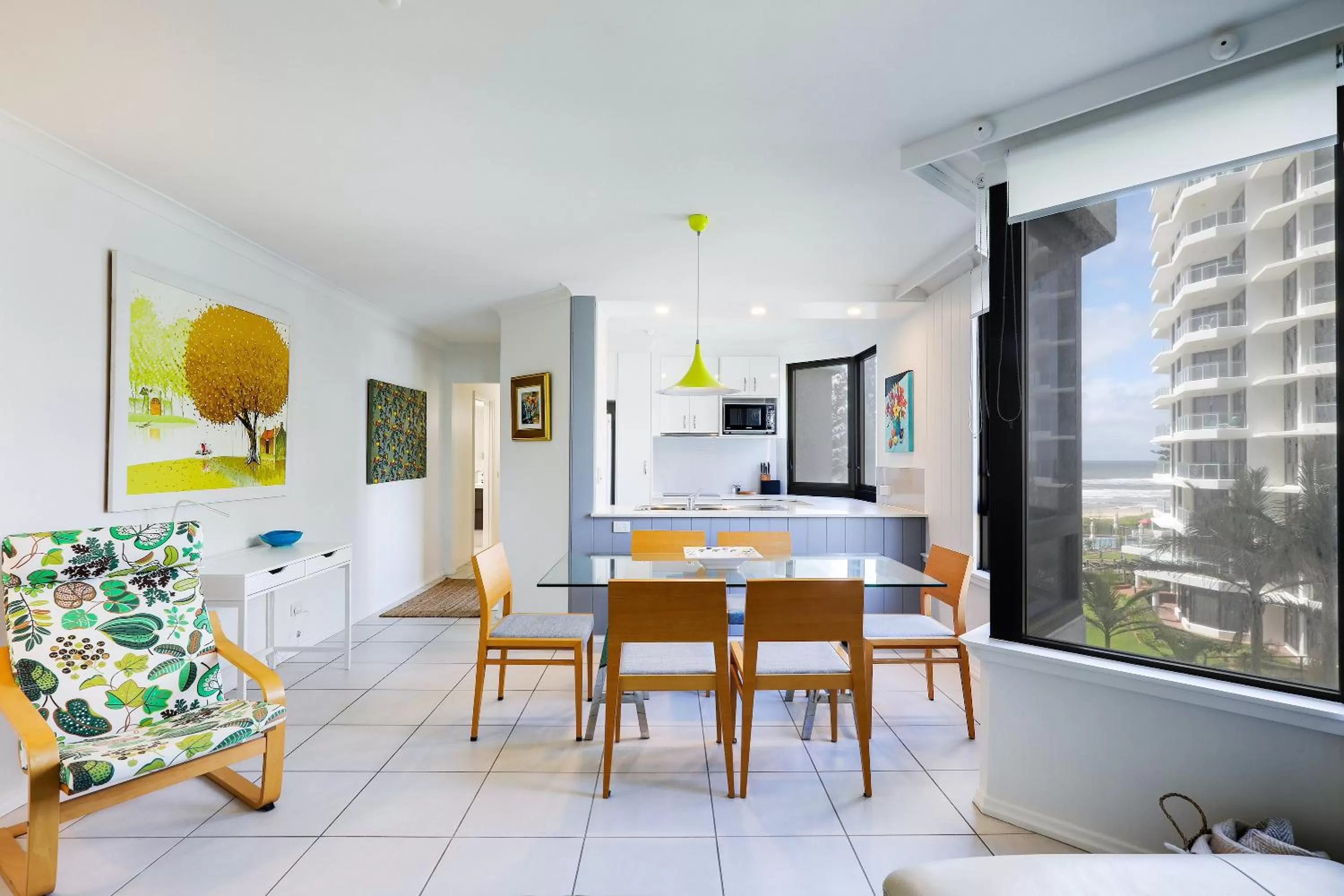 Dining area in The Breakers
