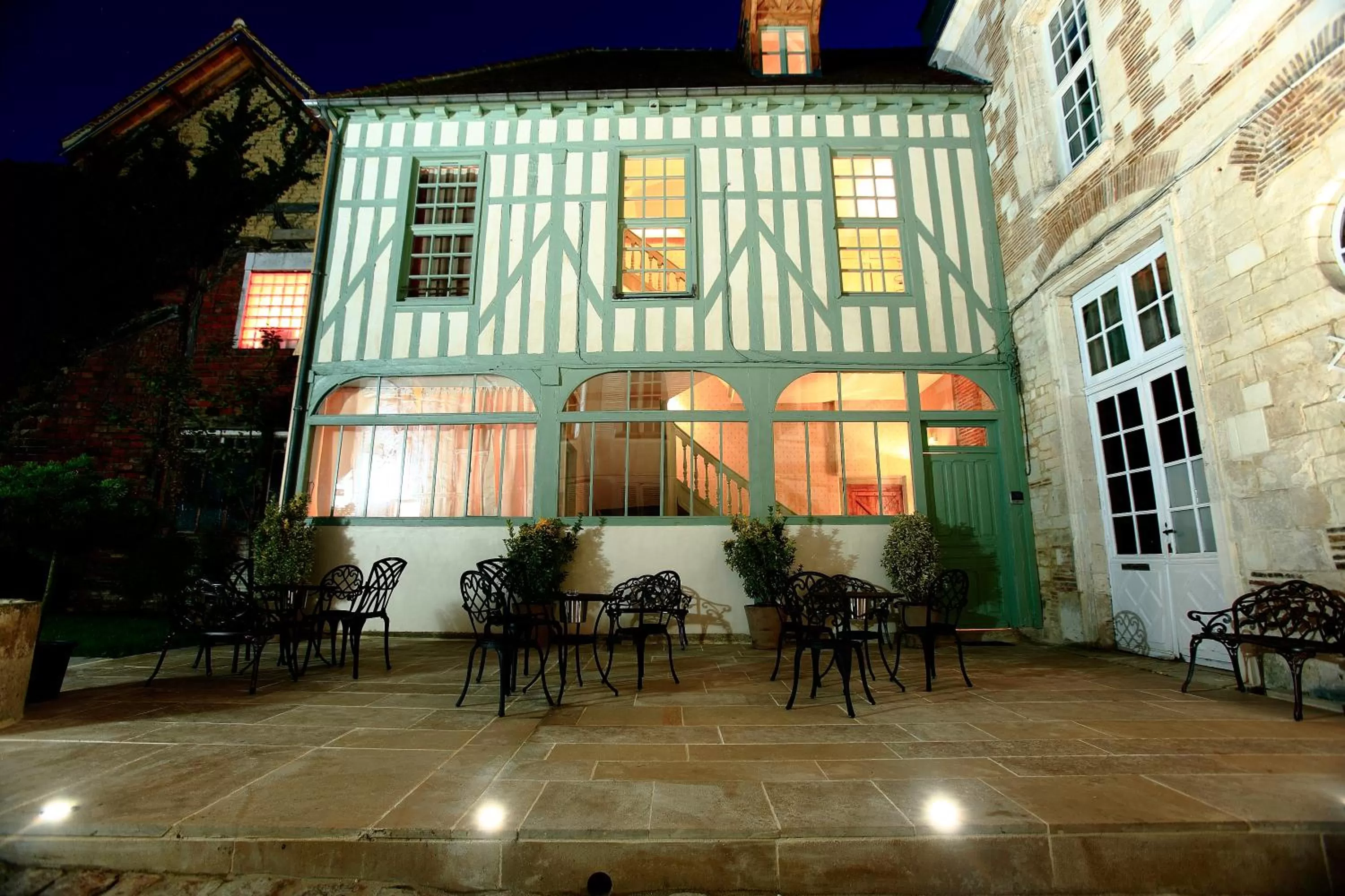 Patio in Hotel Saint Georges