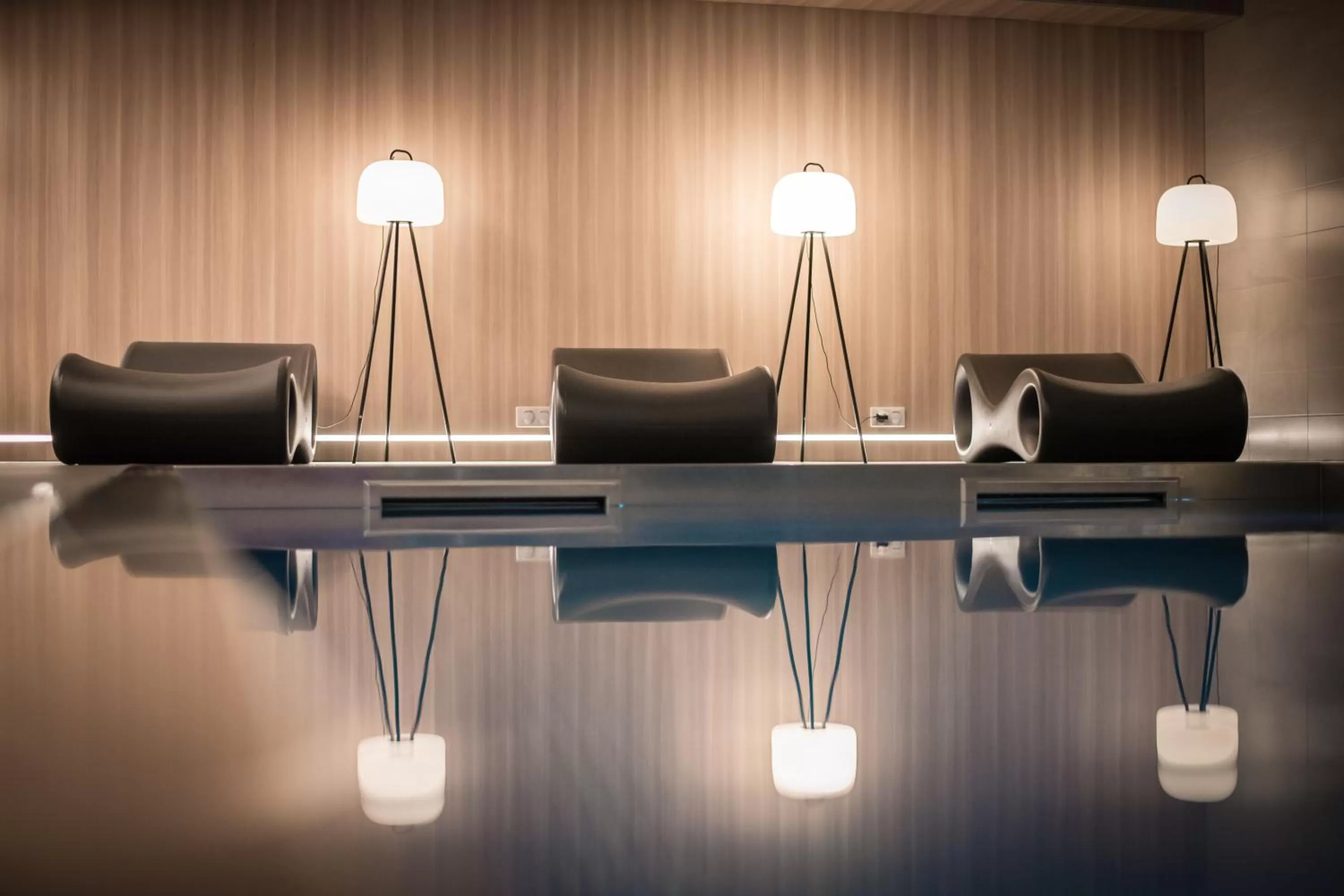 Swimming pool in L' Hôtel & Spa Ribeauville- Haut-Koenigsbourg