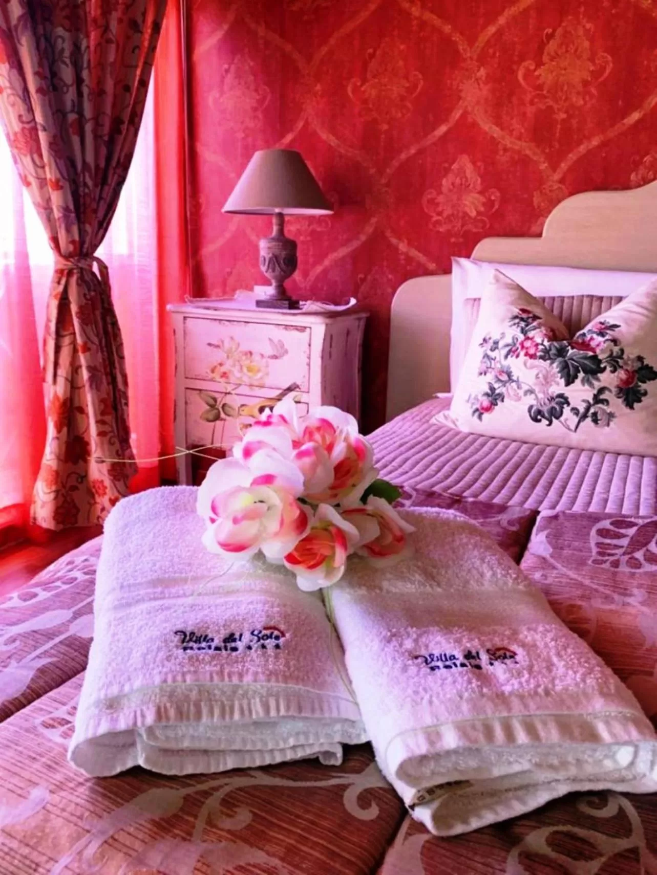 Bed in B&B Villa del Sole Relais