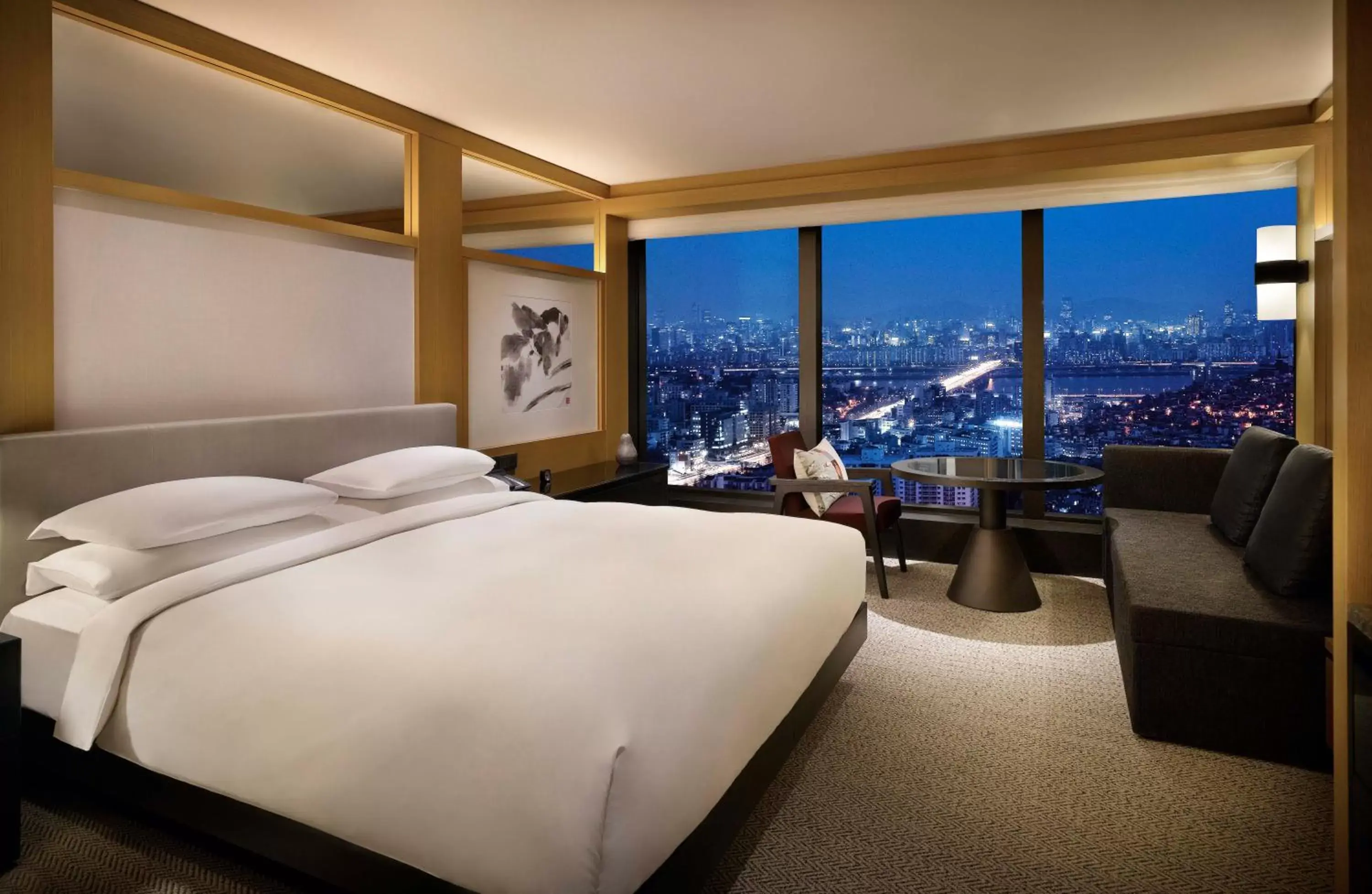 King Room with River View in Grand Hyatt Seoul King Room with River View in Grand Hyatt Seoul