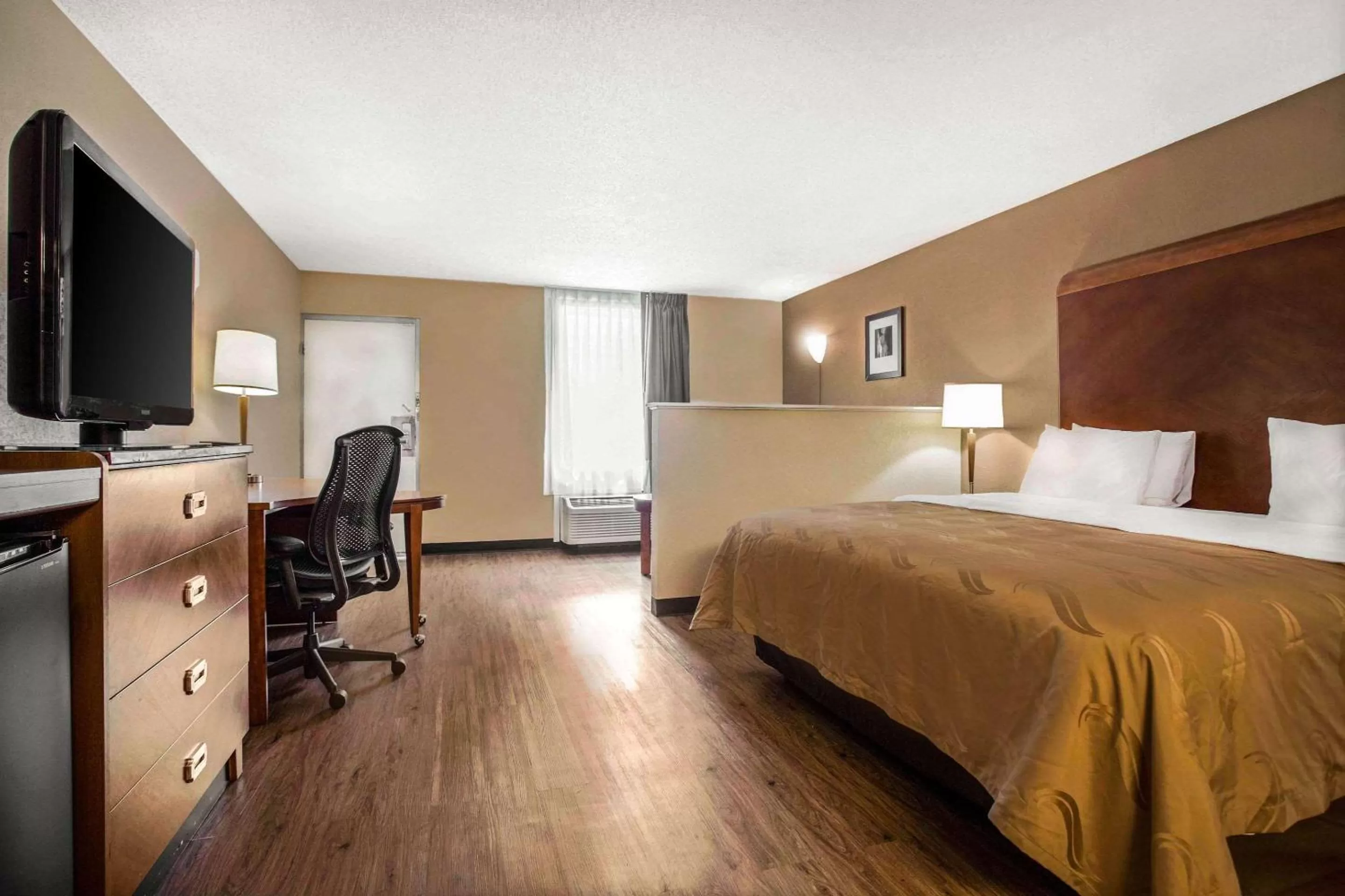 Photo of the whole room, Bed in Quality Inn & Suites University Area