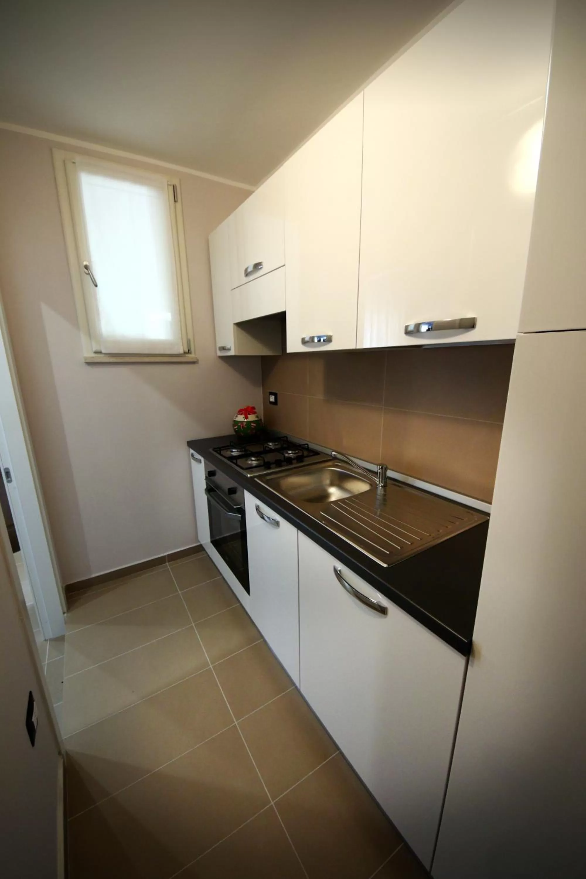 Communal kitchen in La Corte del Geco