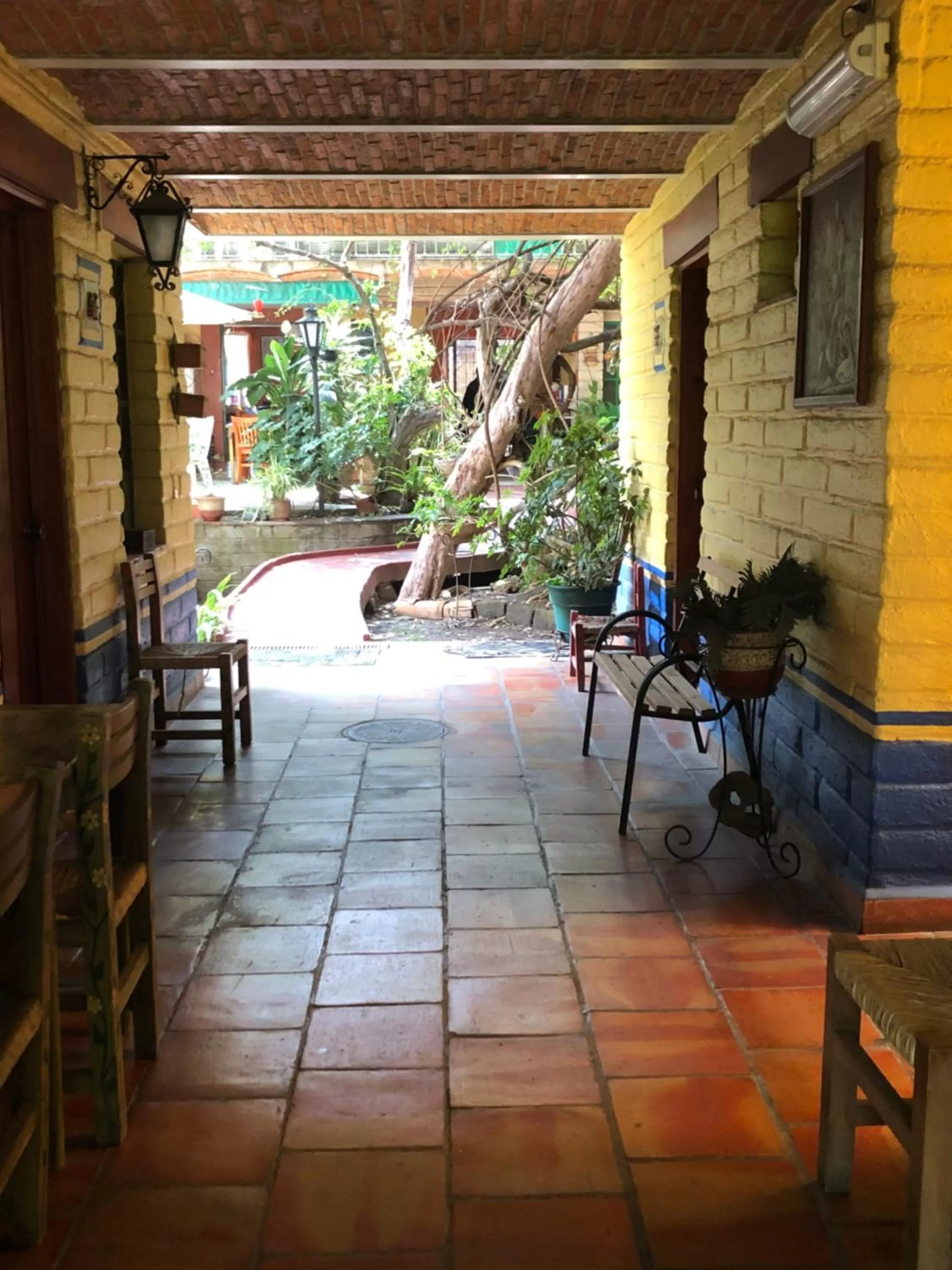 Decorative detail in Casa del Retoño