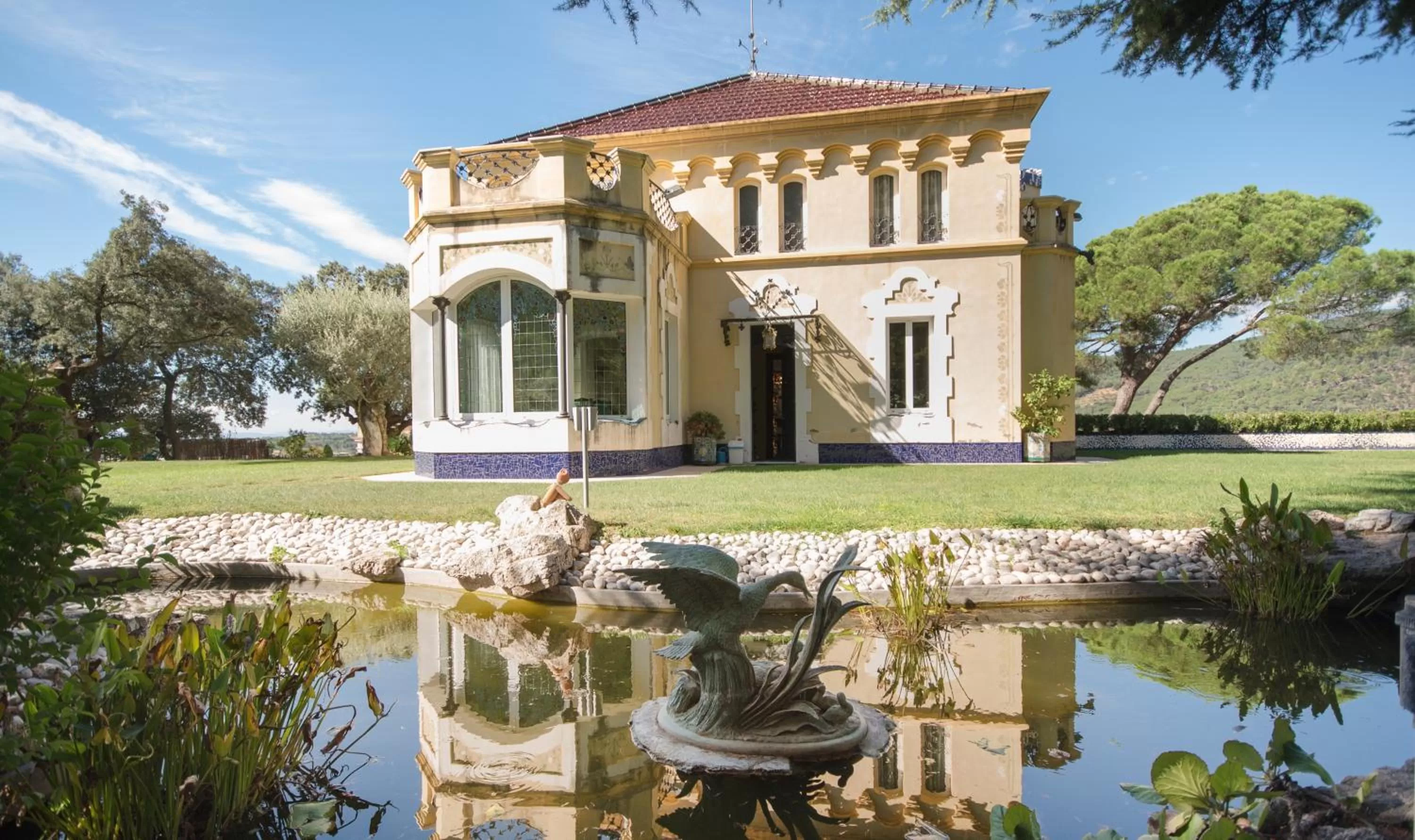 Garden in Hotel Boutique Edelweiss La Garriga