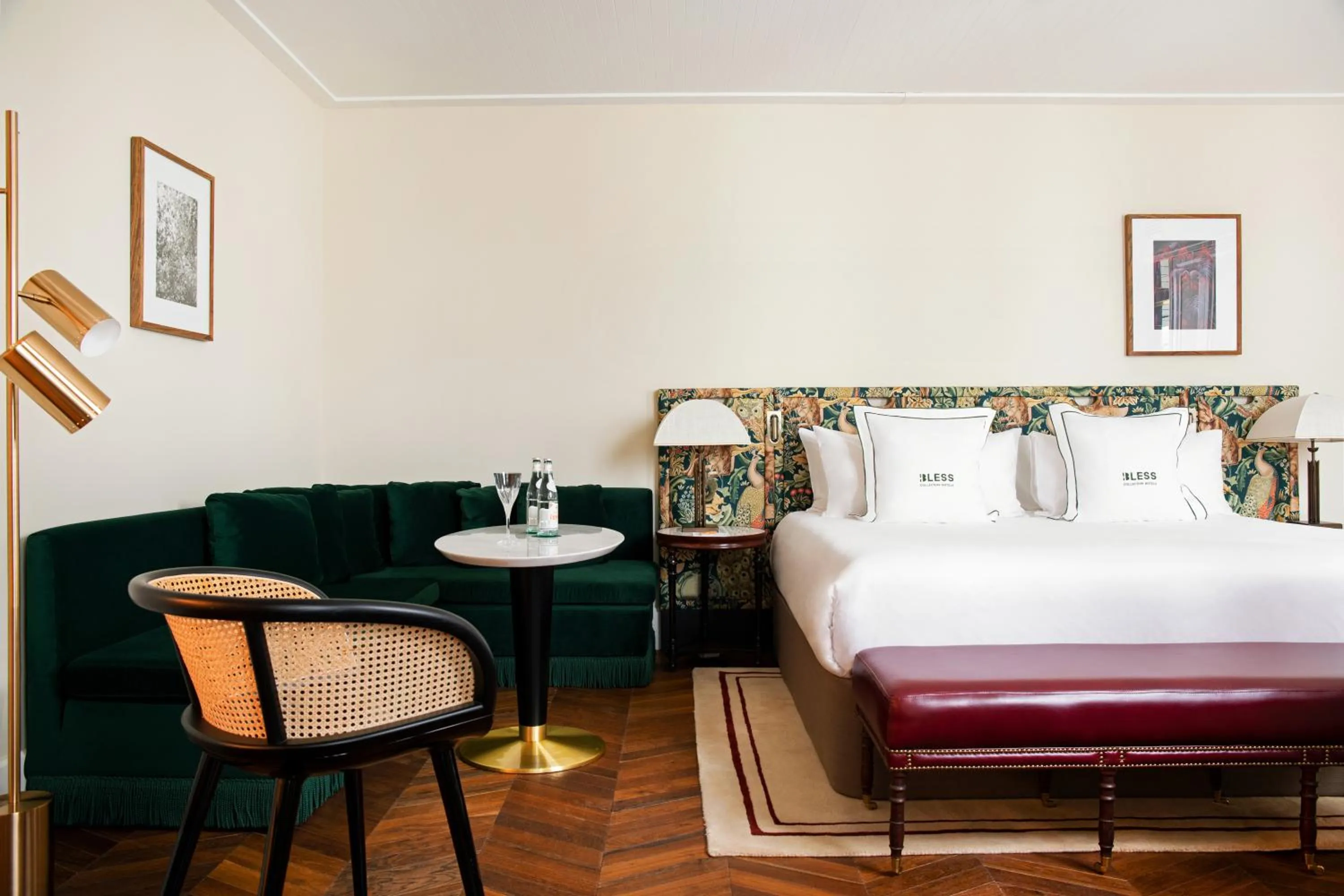 Decorative detail, Bed in BLESS Hotel Madrid - The Leading Hotels of the World