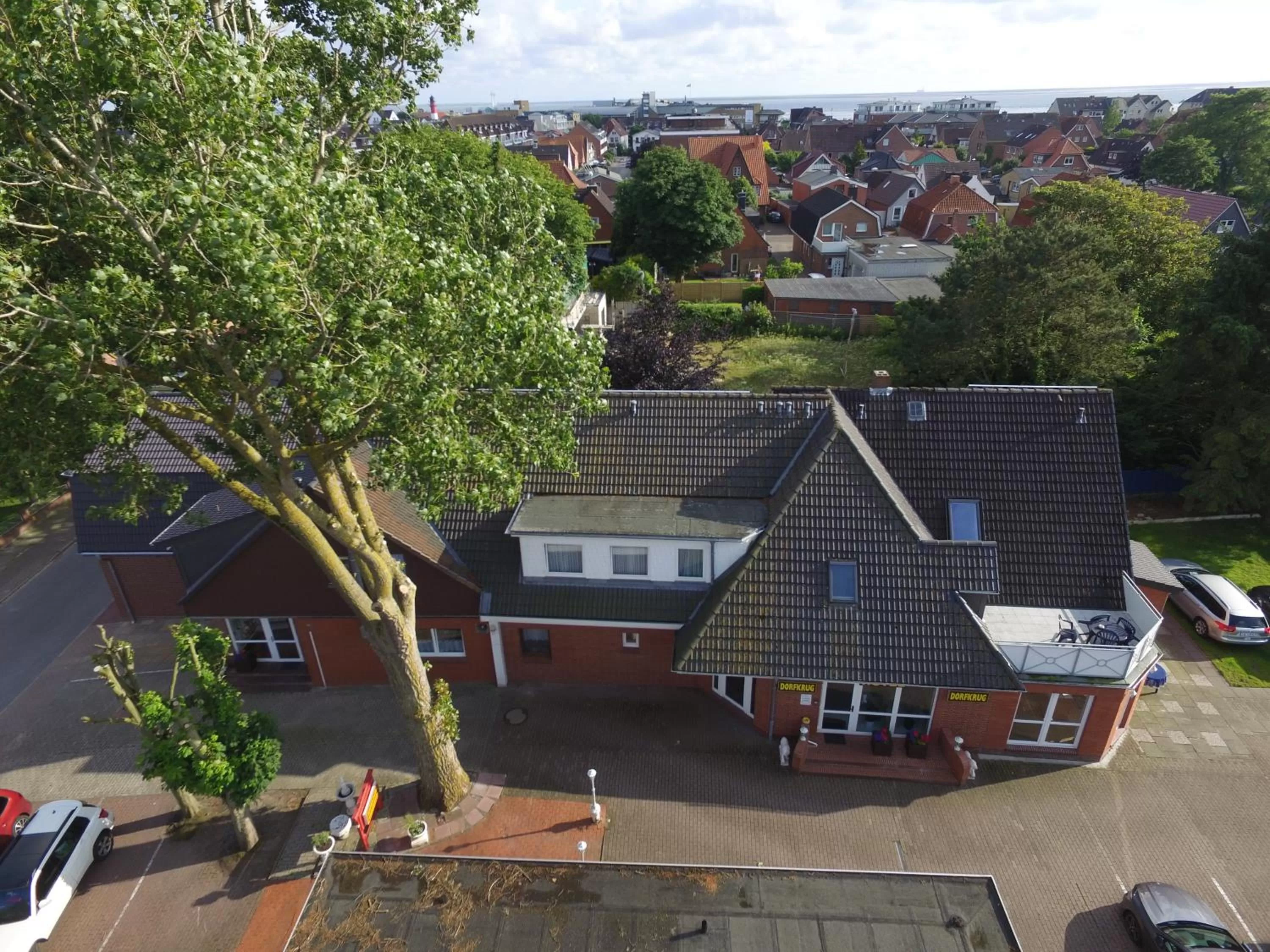 Bird's eye view in Hotel Dorfkrug Büsum