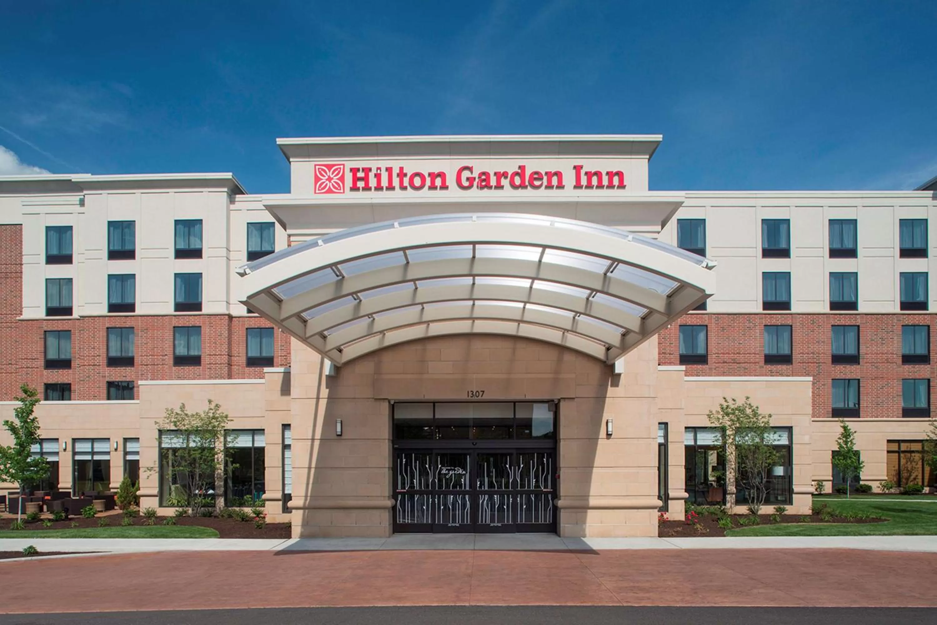 Property building in Hilton Garden Inn Akron