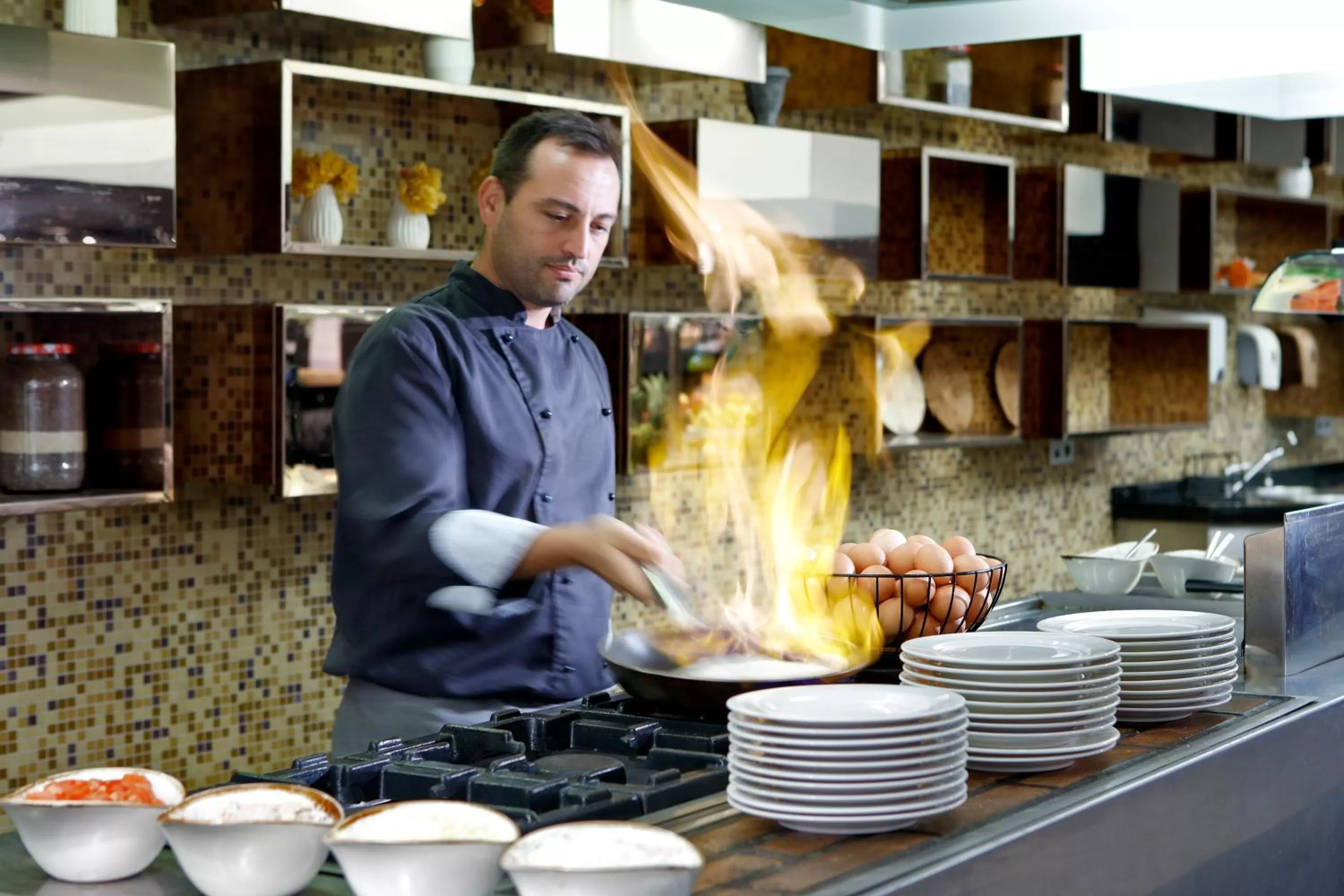 Breakfast in Melia Barcelona Sarriá