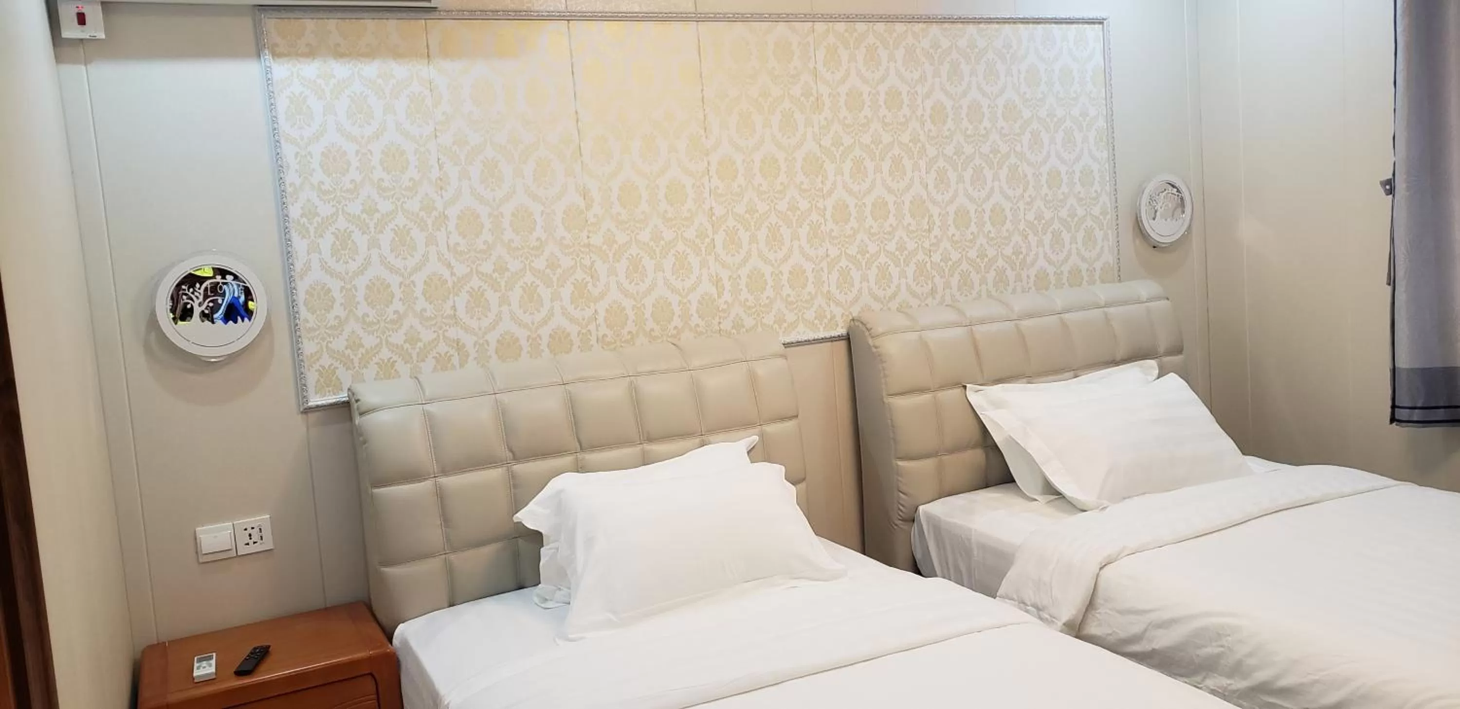 Bed in Riverside Hotel