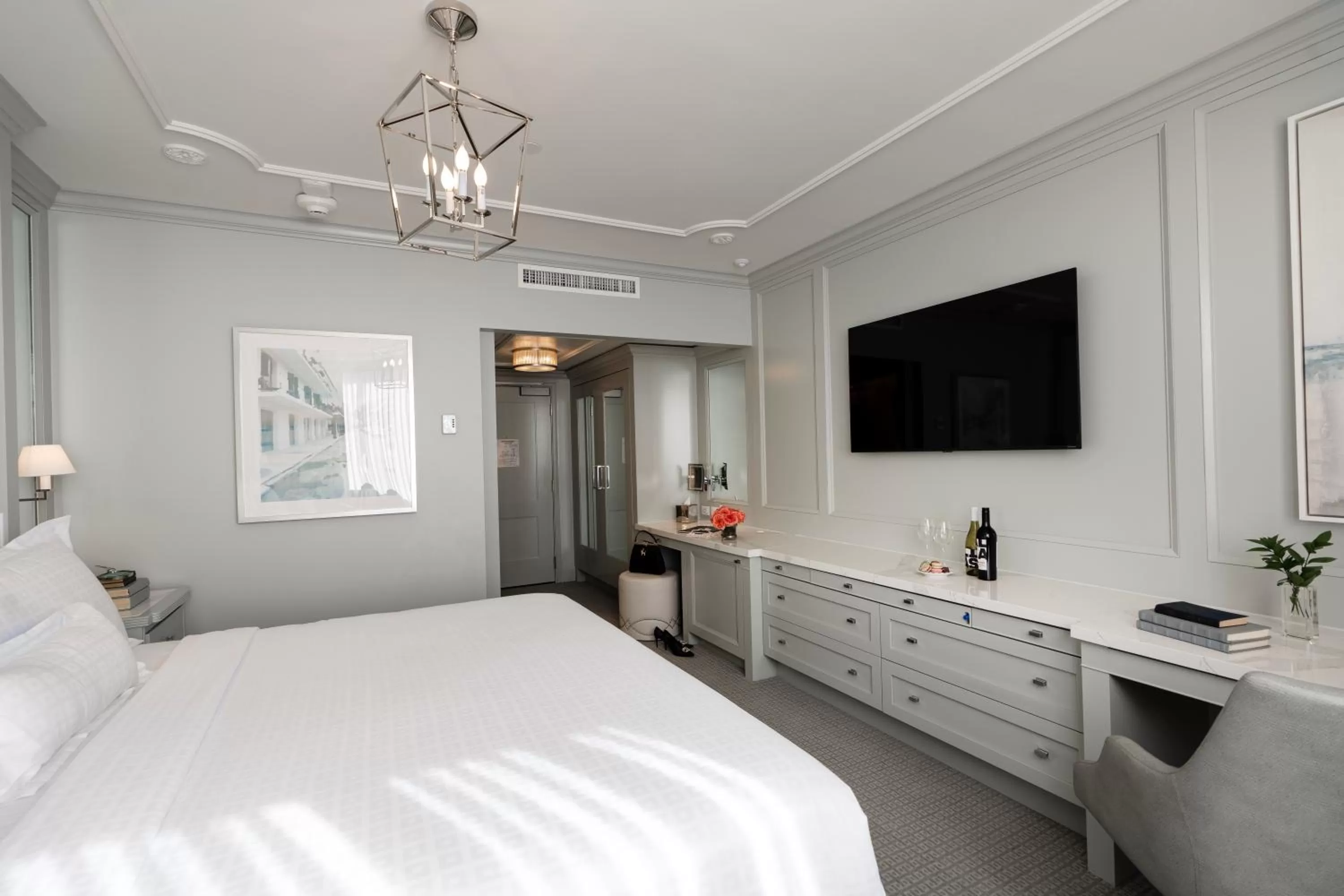 TV and multimedia, Bed in Hotel Monteleone