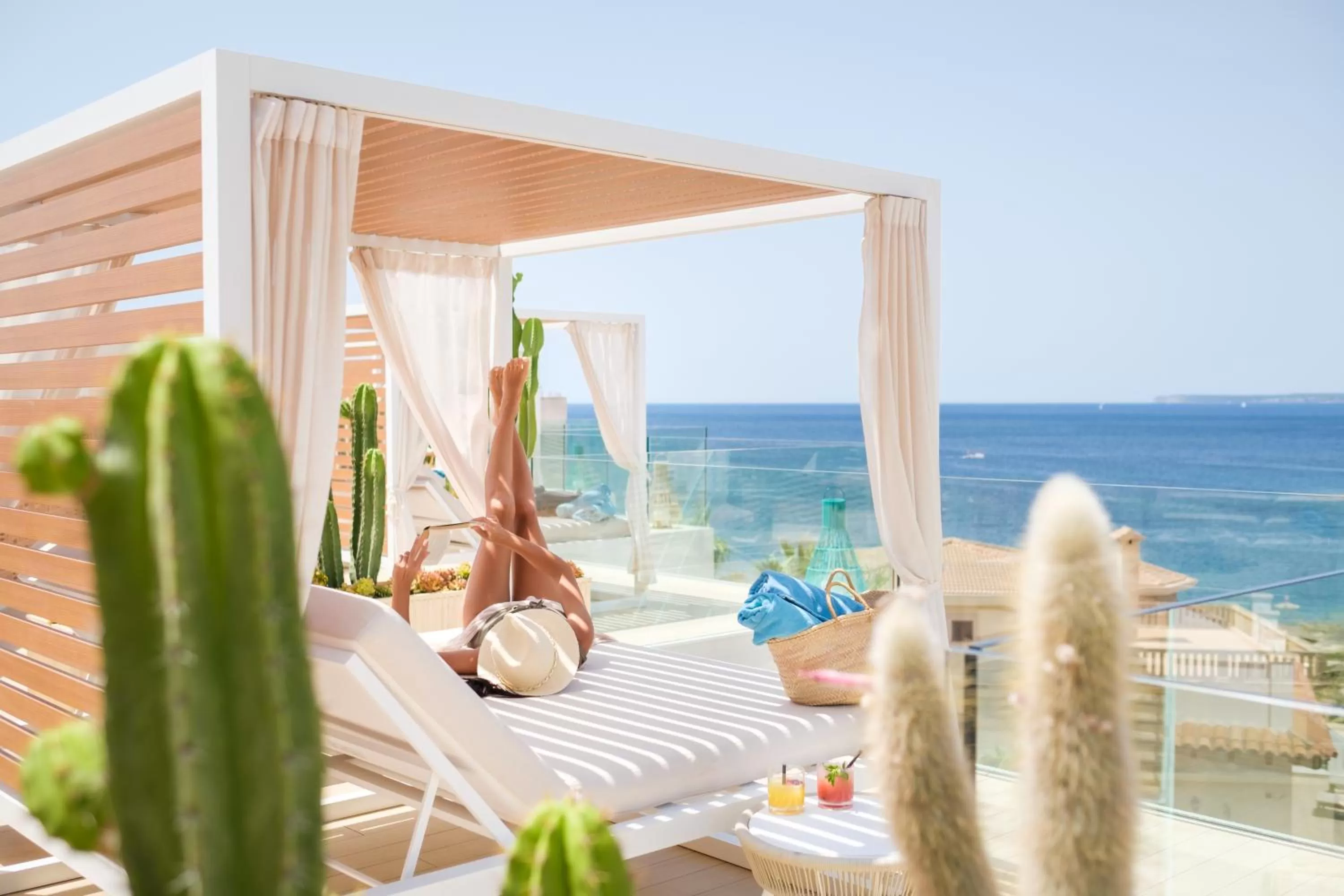 Balcony/Terrace in Hotel Villa Chiquita - Adults Only - Over 12