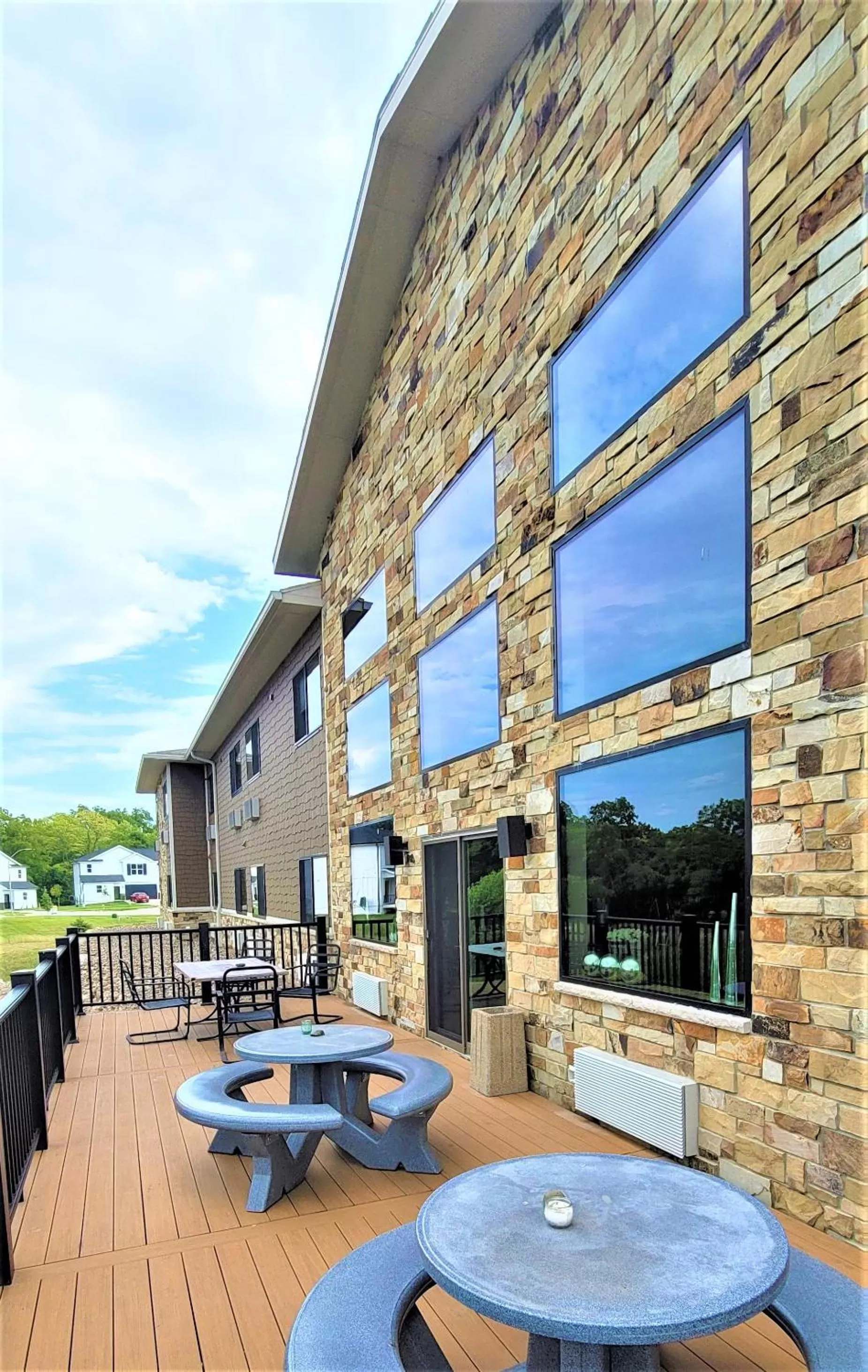 Patio in Qube Hotel - Polk City